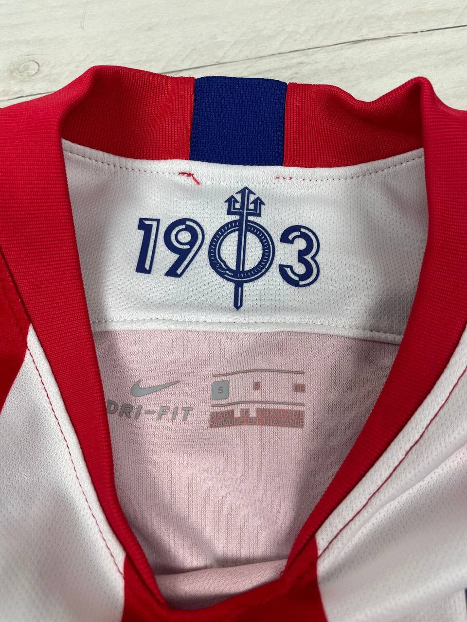 Nike Nike Atletico Madrid 2019 2020 Home Shirt Soccer Jersey Size US S / EU 44-46 / 1 - 12 Thumbnail