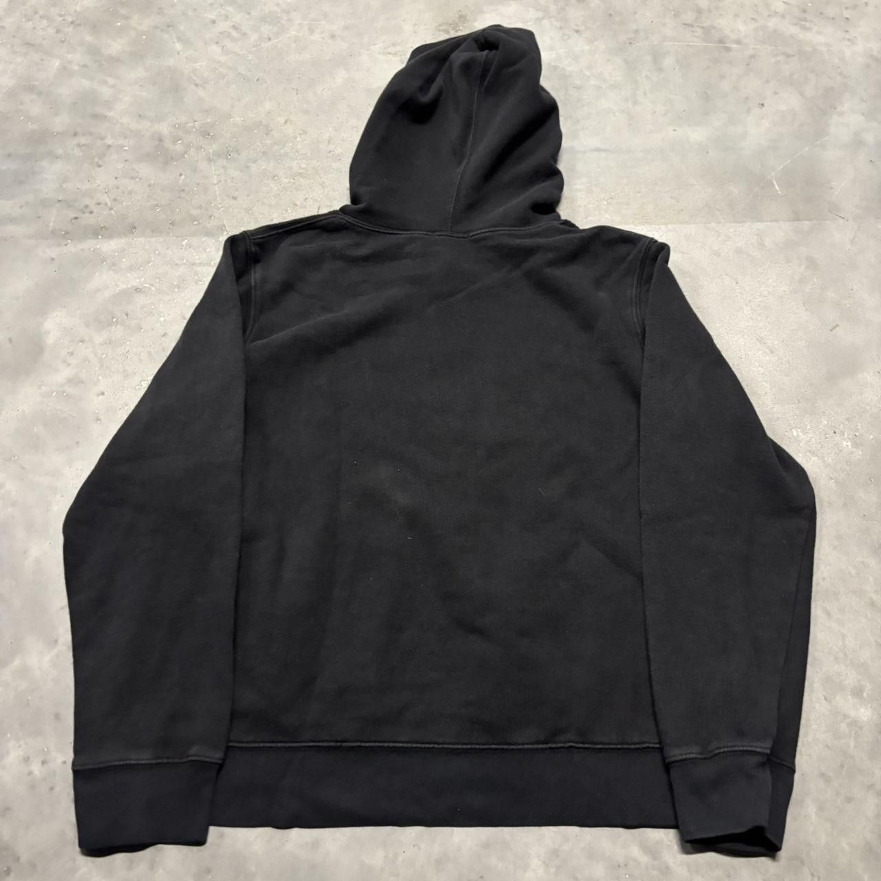 Gap × Vintage Crazy Vintage Y2K/2000s Black Gap Spellout Essential Hoodie! Size M / US 6-8 / IT 42-44 - 7 Thumbnail