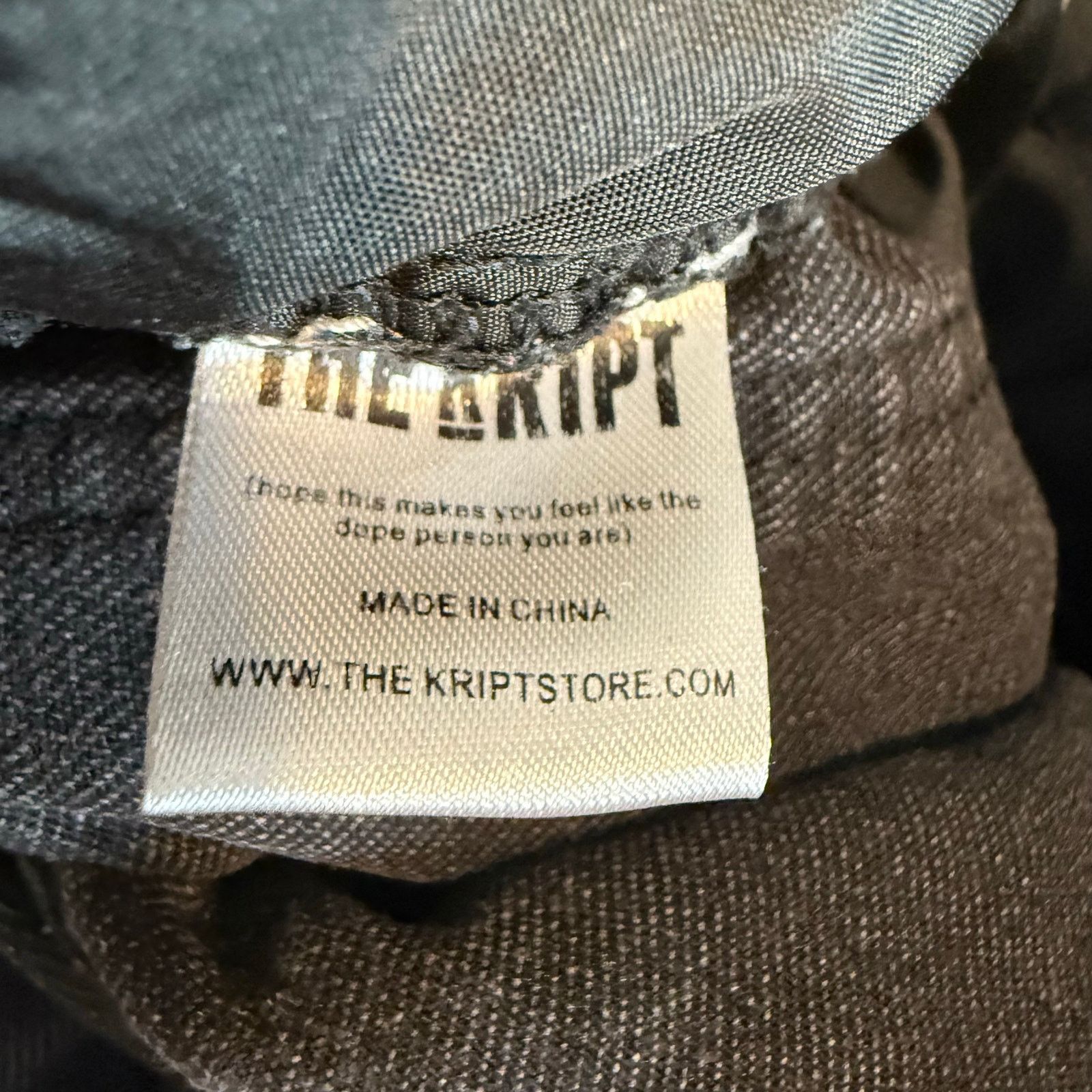 THE KRIPT Kript Black Gavin Boyfriend Mom Jean Asymmetrical Button Fly Size 26" / US 2 / IT 38 - 9 Thumbnail