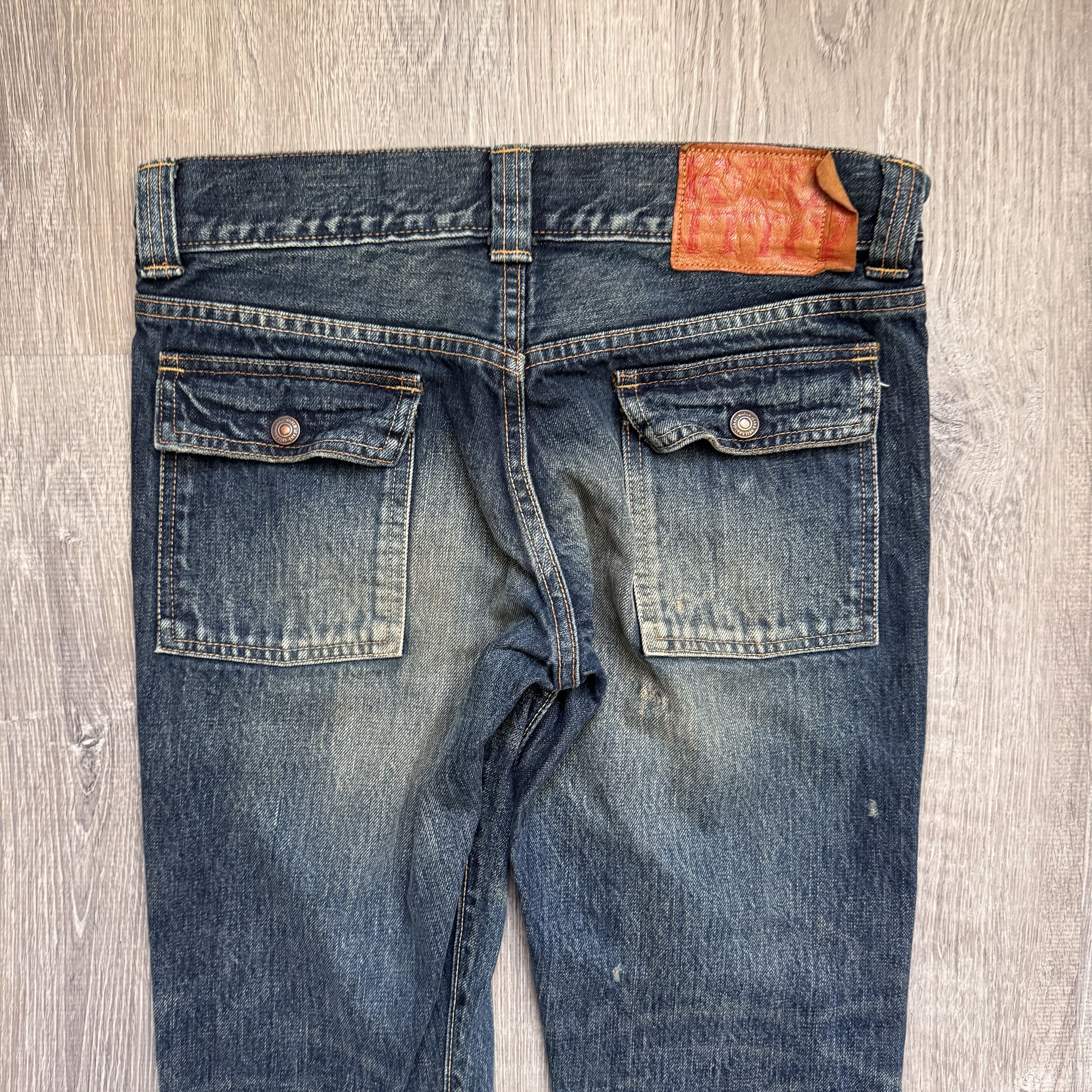 Kapital Kountry Kapital Kountry Patchwork Denim Skinny Jeans Size US 29 - 4 Thumbnail