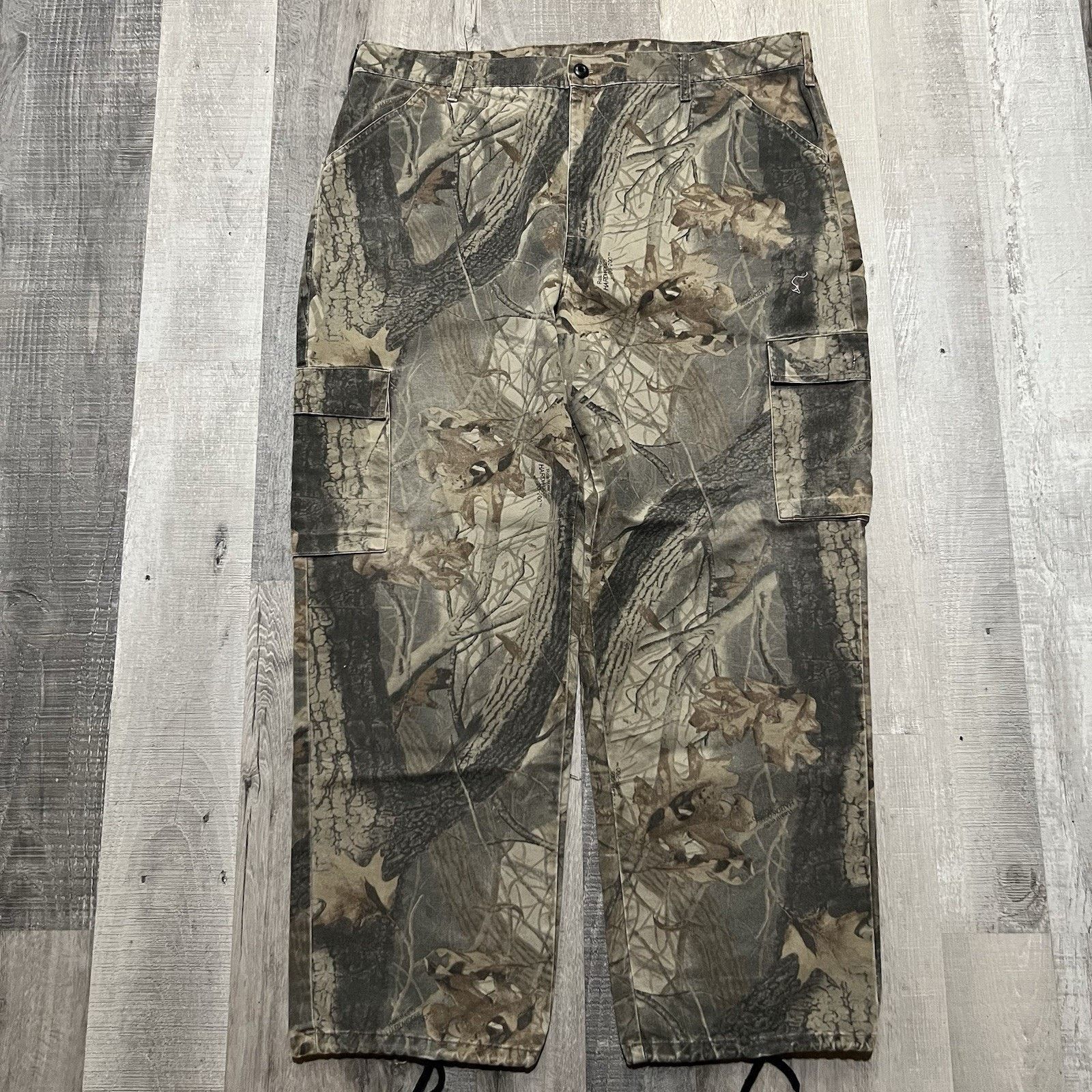 Realtree VTG Realtree Hardwoods Camouflage Pants Baggy Camo Grunge Size US 42 / EU 58 - 1 Thumbnail
