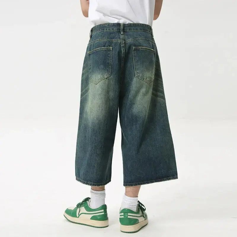 Japanese Brand Street Calf-Length Jeans Size US 32 / EU 48 - 4 Thumbnail