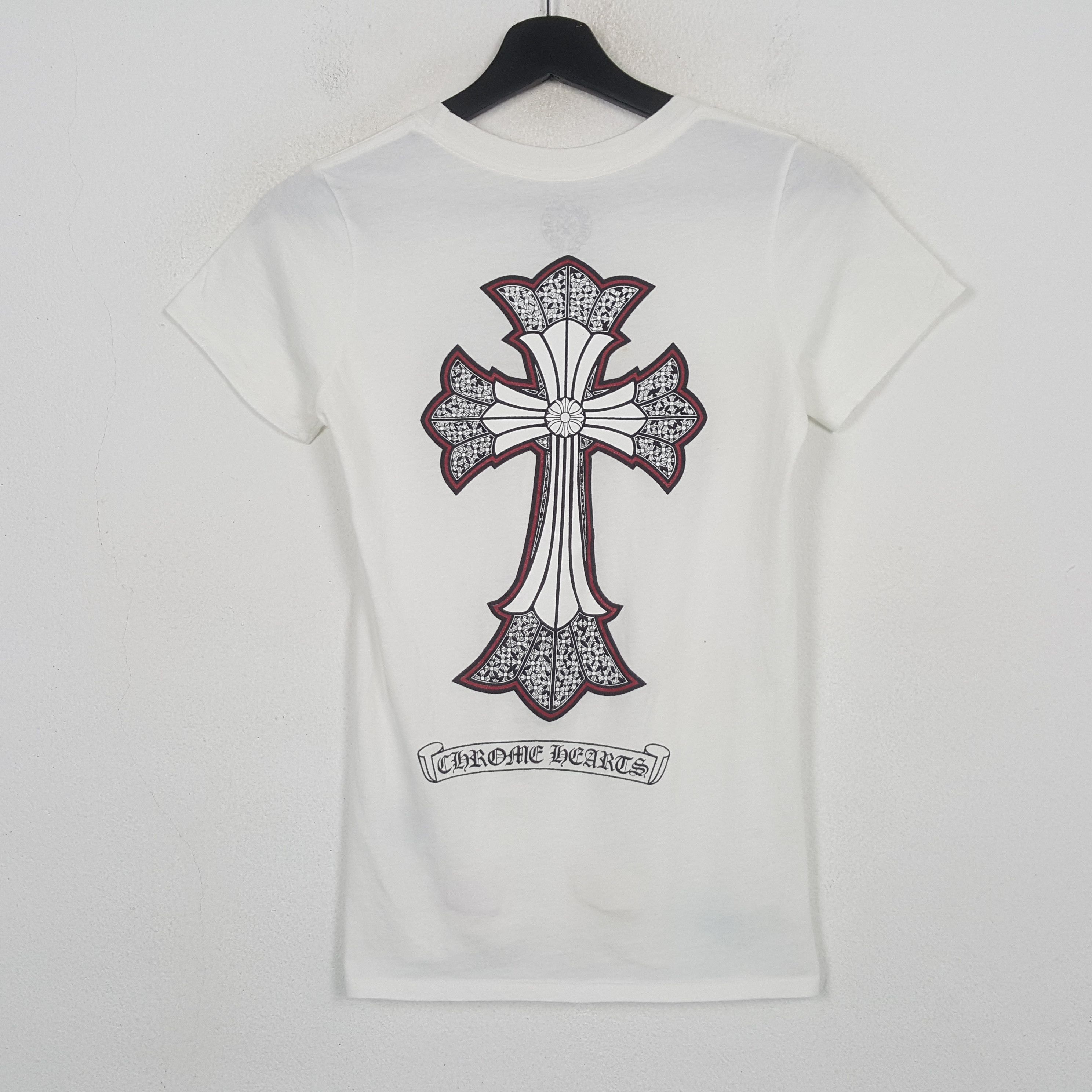 Chrome Hearts Vintage Chrome Hearts Foti Miss Lerlene Crop Top Tee
