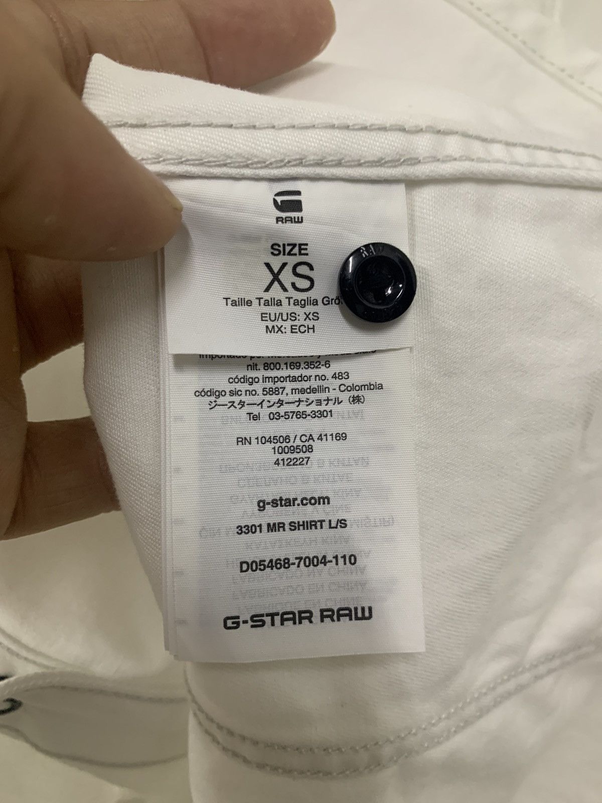 G-Star G-STAR RAW WESTERN 3301 MR SHIRT SNAP BUTTON DISTRESSED Size US XS / EU 42 / 0 - 12 Thumbnail