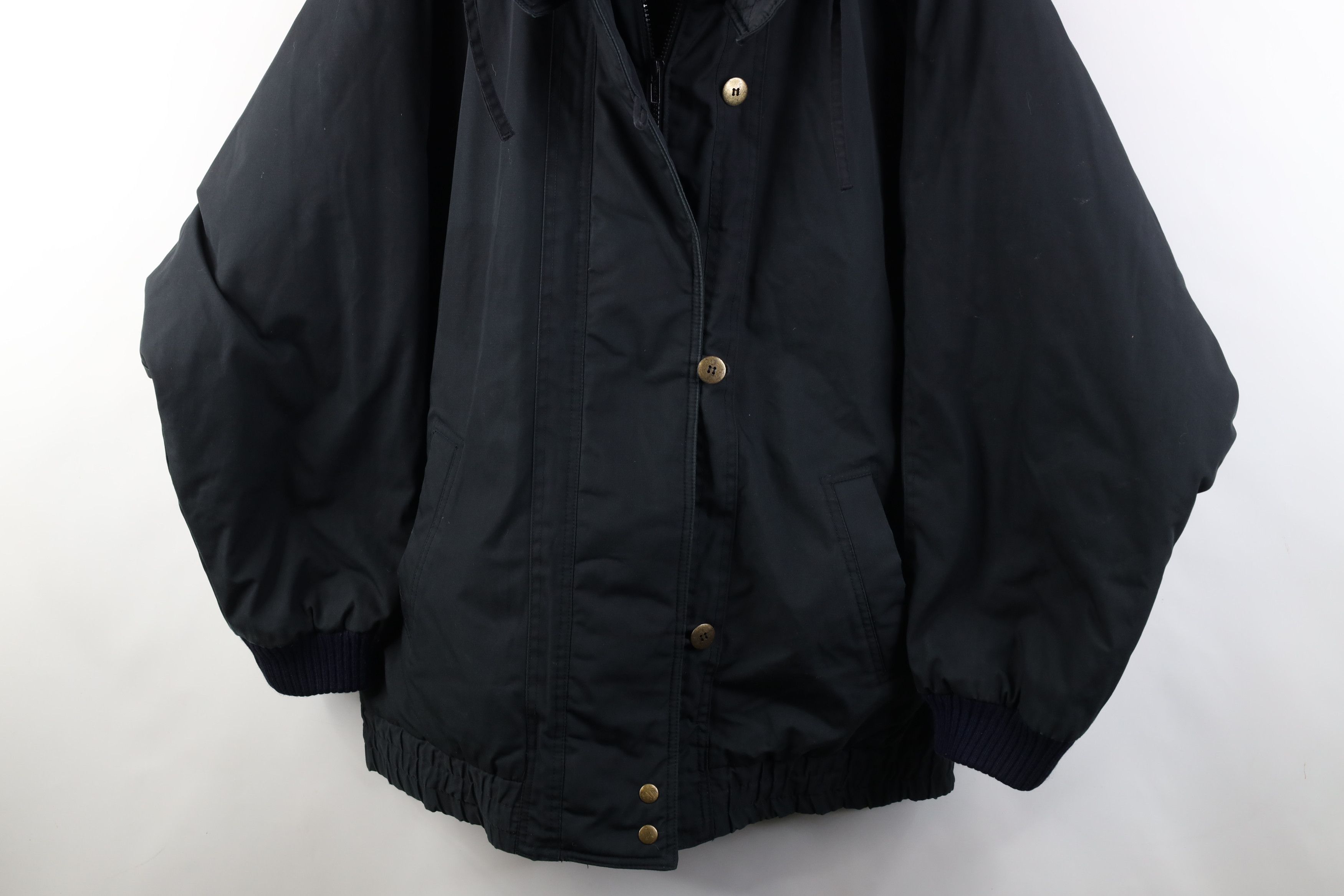 Vintage Vintage 90s Streetwear Fox Tail Fur Quilted Hooded Jacket Size US XXL / EU 58 / 5 - 3 Thumbnail
