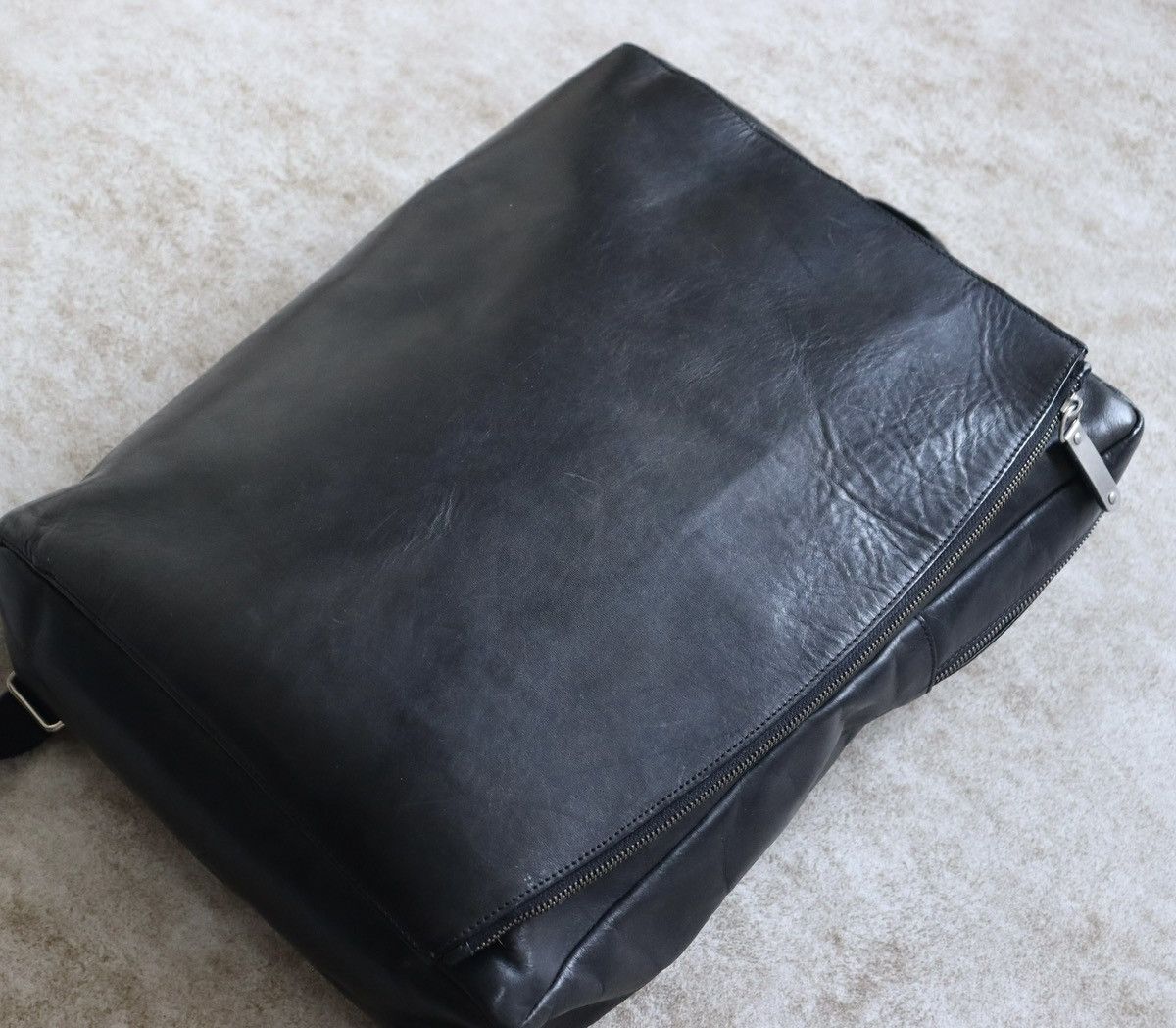Maison Margiela Maison Martin Margiela Leather Backpack，black Size ONE SIZE - 6 Thumbnail