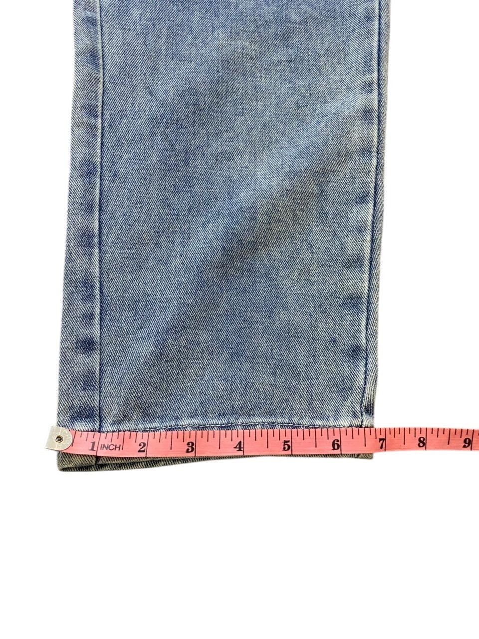 Japanese Brand 2000s Japanese Patchwork Chrome Heart Style Faded Jeans Size US 27 - 8 Thumbnail
