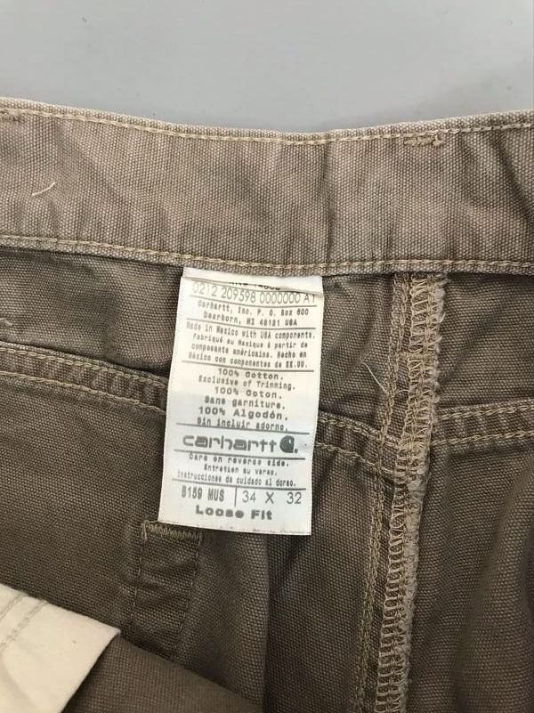 Carhartt × Vintage Vintage Carhartt carpenter denim Size US 34 / EU 50 - 5 Thumbnail