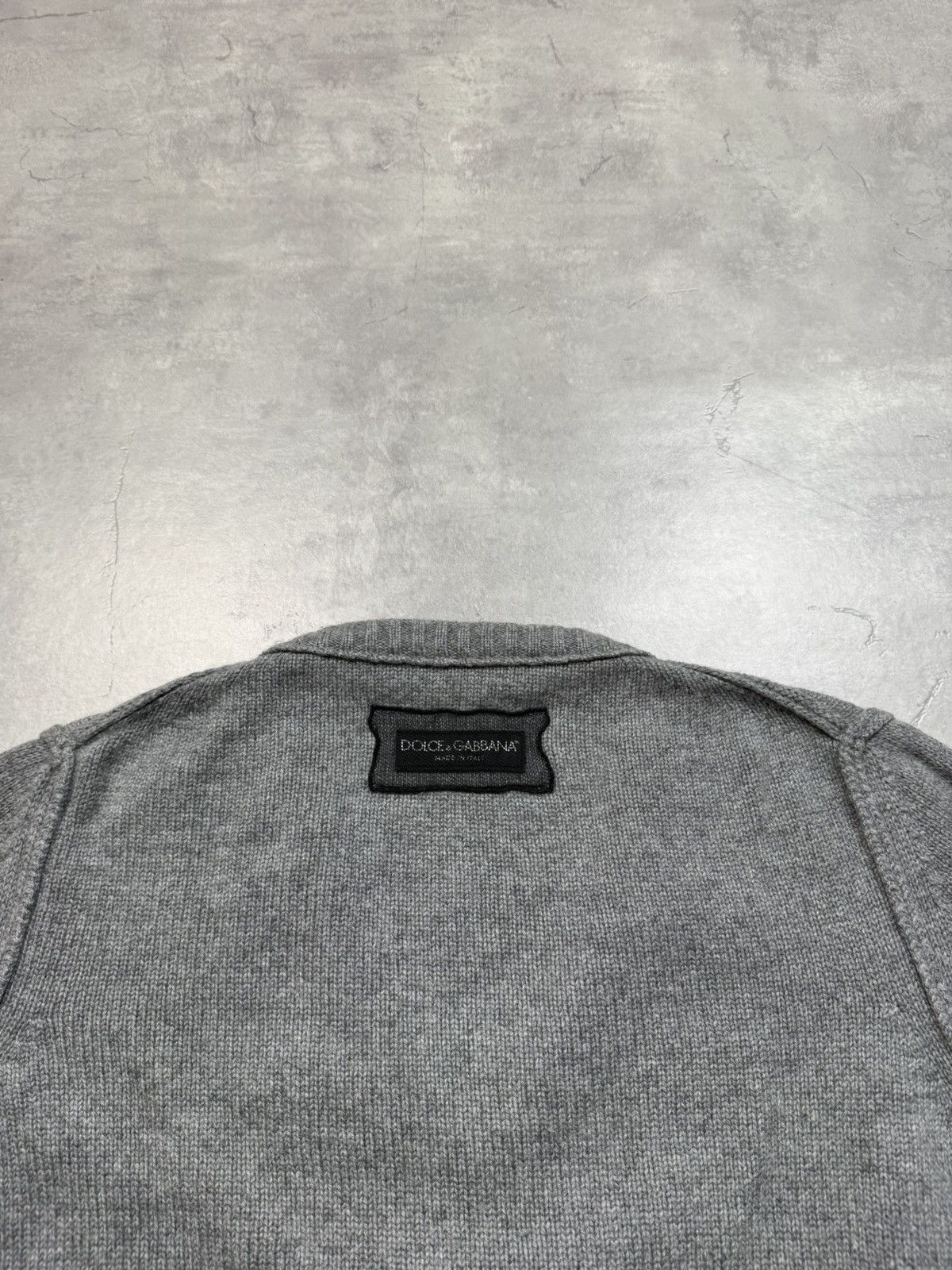Dolce & Gabbana Dolce Gabbana Back Logo Wool Luxury Sweater Size S / US 4 / IT 40 - 2 Thumbnail