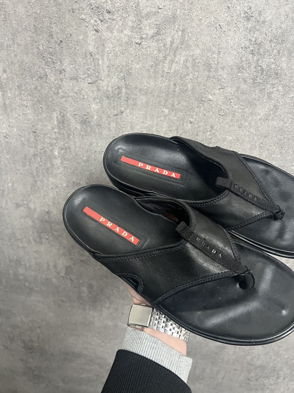 Prada Vintage Prada slides Size US 6 / EU 39 - 2 Thumbnail