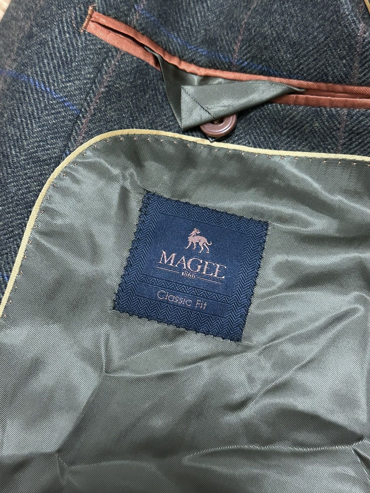 Magee Magee Men’s Classic Wool Blazer Jacket size XXL Size 50R - 8 Thumbnail
