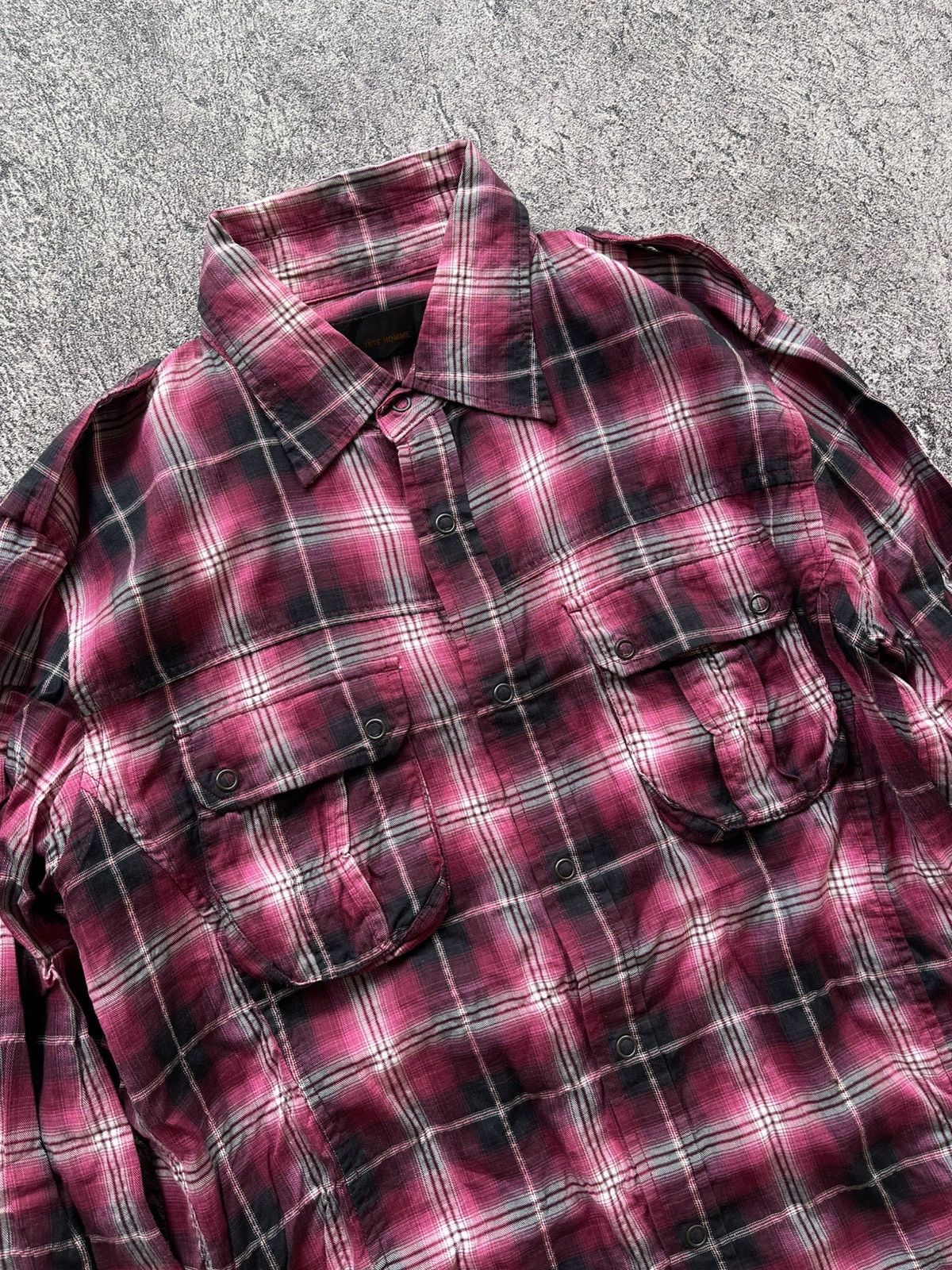 Issey Miyake Y2K ISSEY MIYAKE TETE HOMME IFSIXWASNINE SHIRT Size US M / EU 48-50 / 2 - 2 Thumbnail