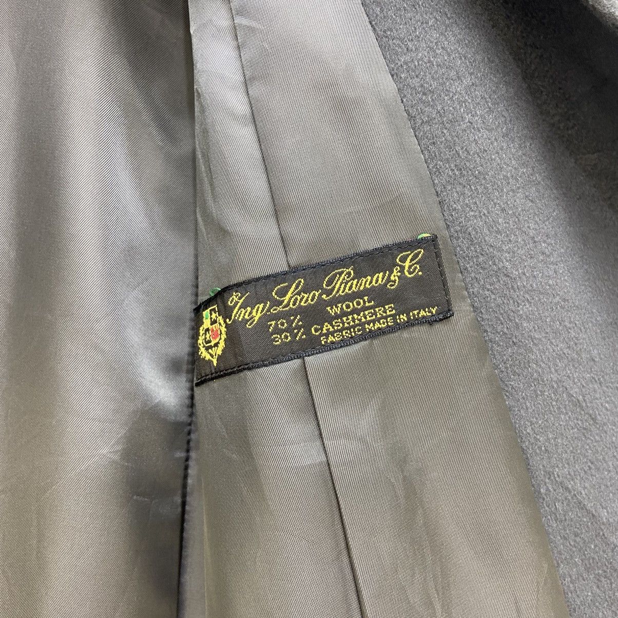 Other Altima Loro Piana Wool Cashmere + Mink Fur Long Coat Size M / US 6-8 / IT 42-44 - 12 Thumbnail
