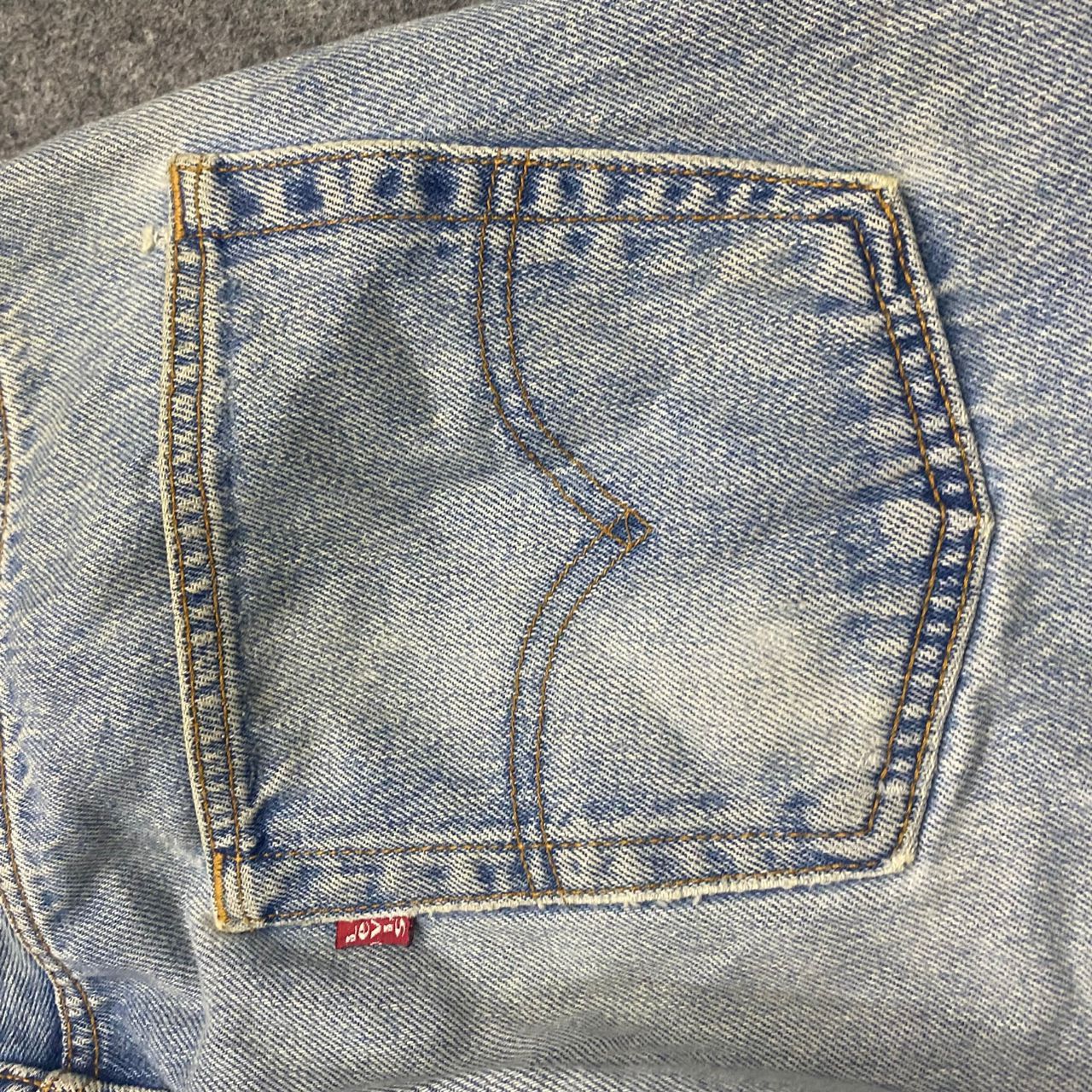 Levi's 💥Best Offer💥Vintage 90s Levis 501 Distressed denim Size US 32 / EU 48 - 13 Thumbnail