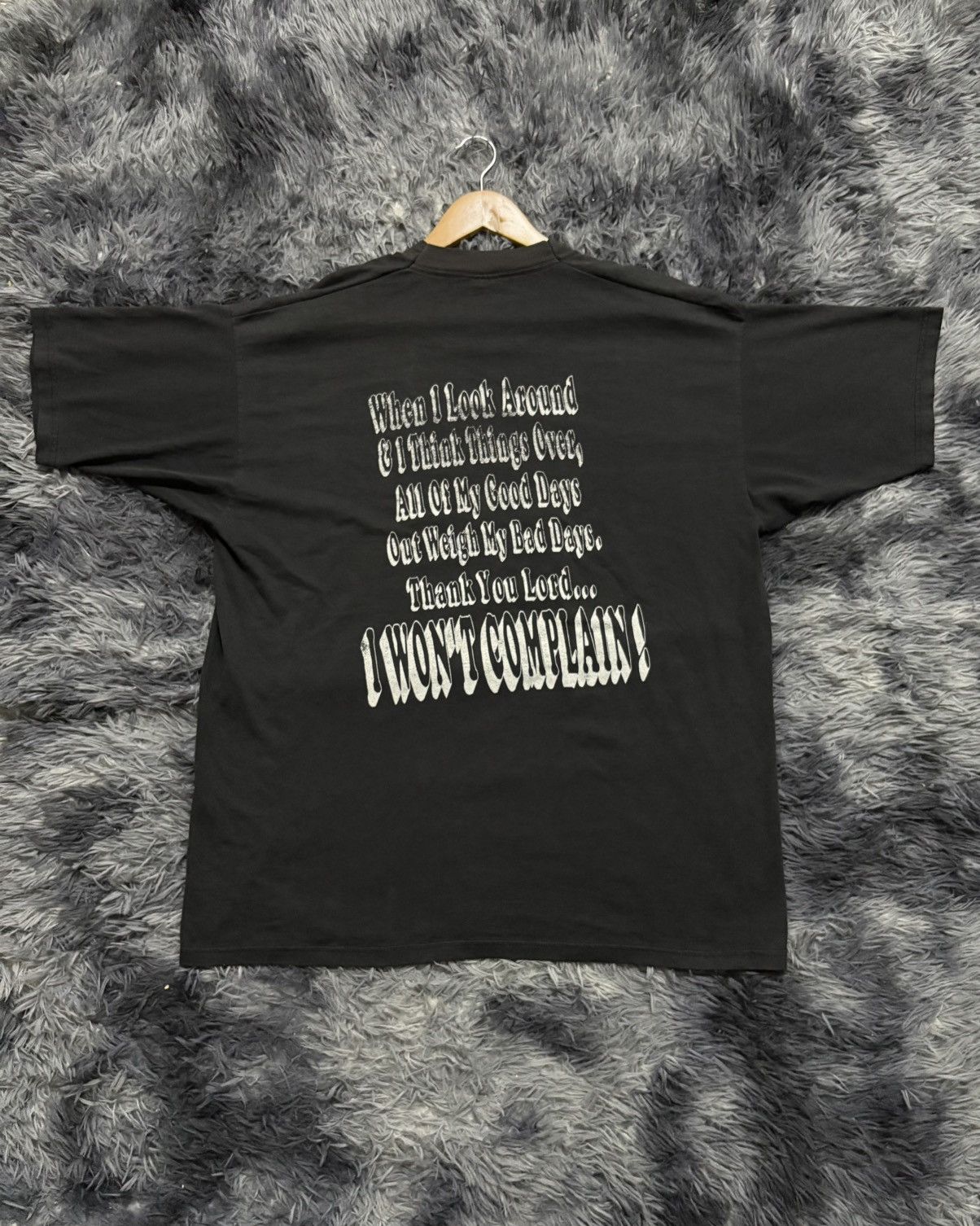 Rap Tees 🔥HOT🔥 VINTAGE "GOD HAS BEEN SO GOOD 2 ME !" VERY RARE Size US XXL / EU 58 / 5 - 6 Thumbnail
