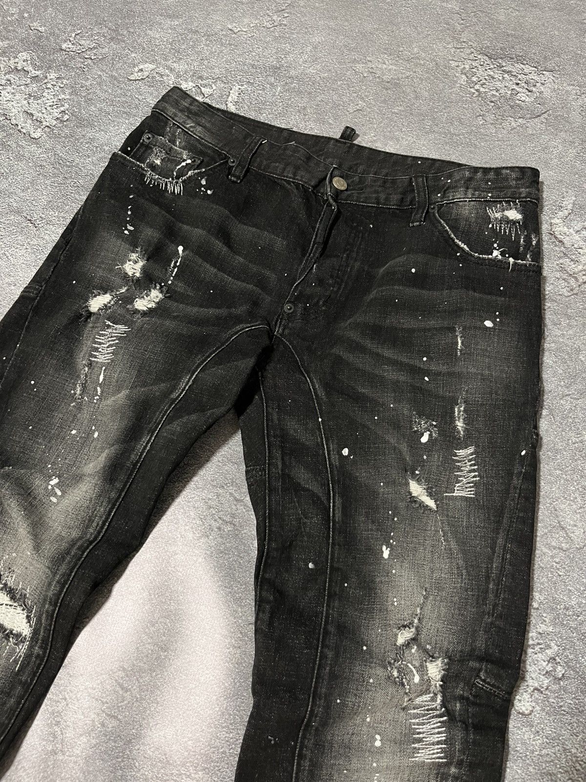 Dsquared2 Dsquared 2 Luxury Distressed Jeans Pants Size US 34 / EU 50 - 2 Thumbnail