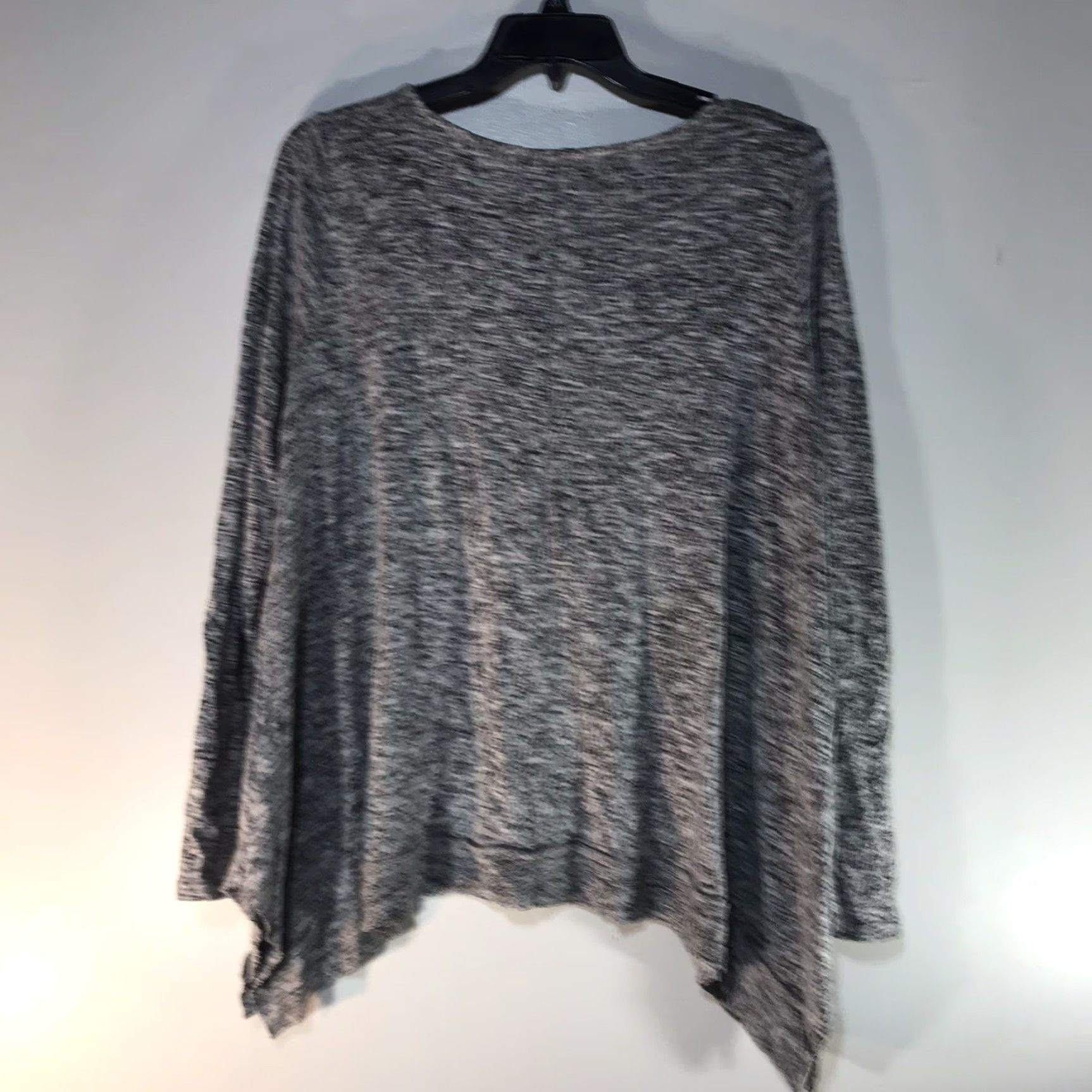 Vintage UMGEE Blk/Wht Marled Knit Asymmetrical Sweater Womens Size M Size M / US 6-8 / IT 42-44 - 3 Thumbnail