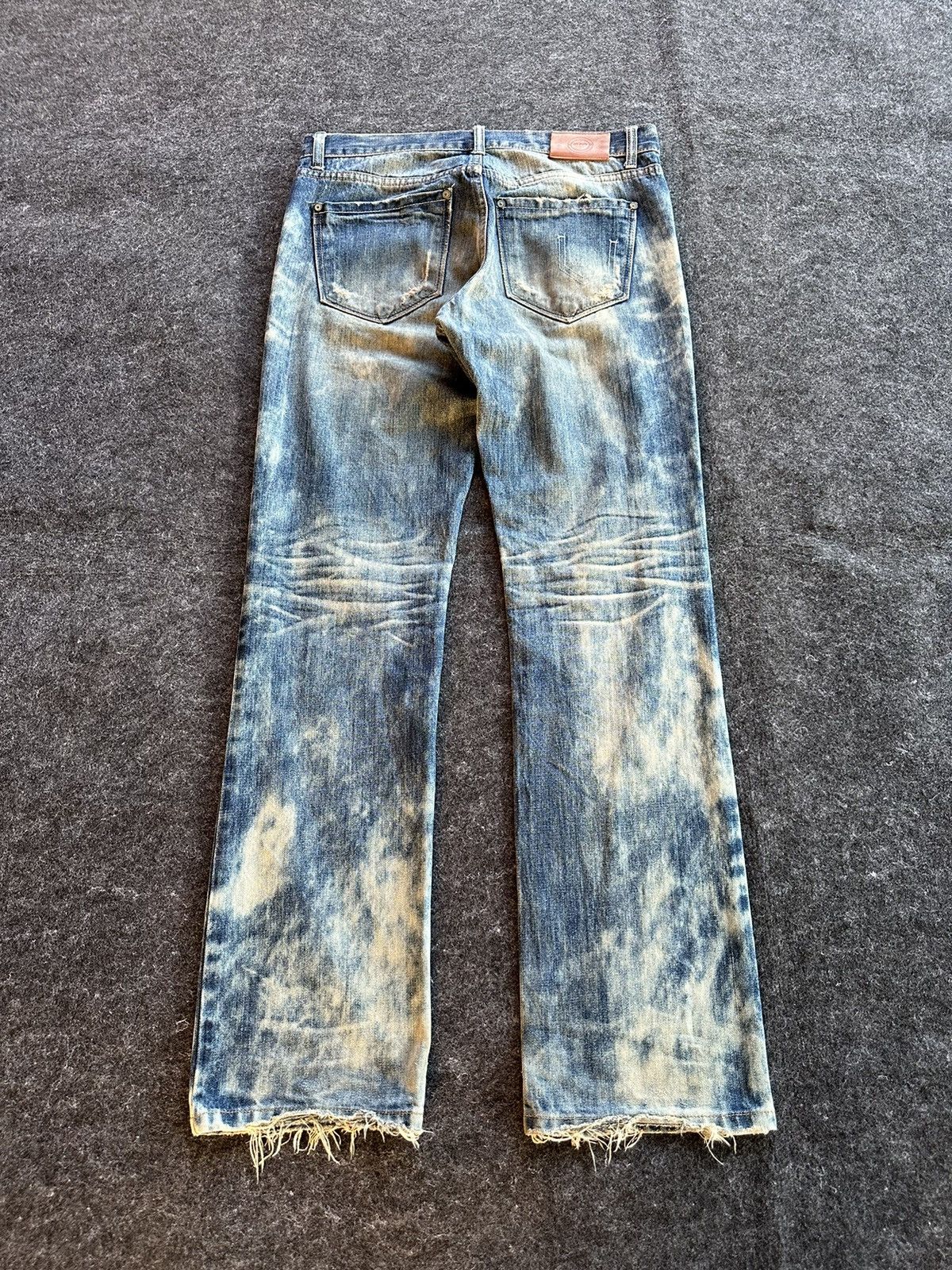 14th Addiction 🔥 Iconic Gipsy Bleach Washed Design Denim Size 32 D491 Size US 32 / EU 48 - 4 Thumbnail