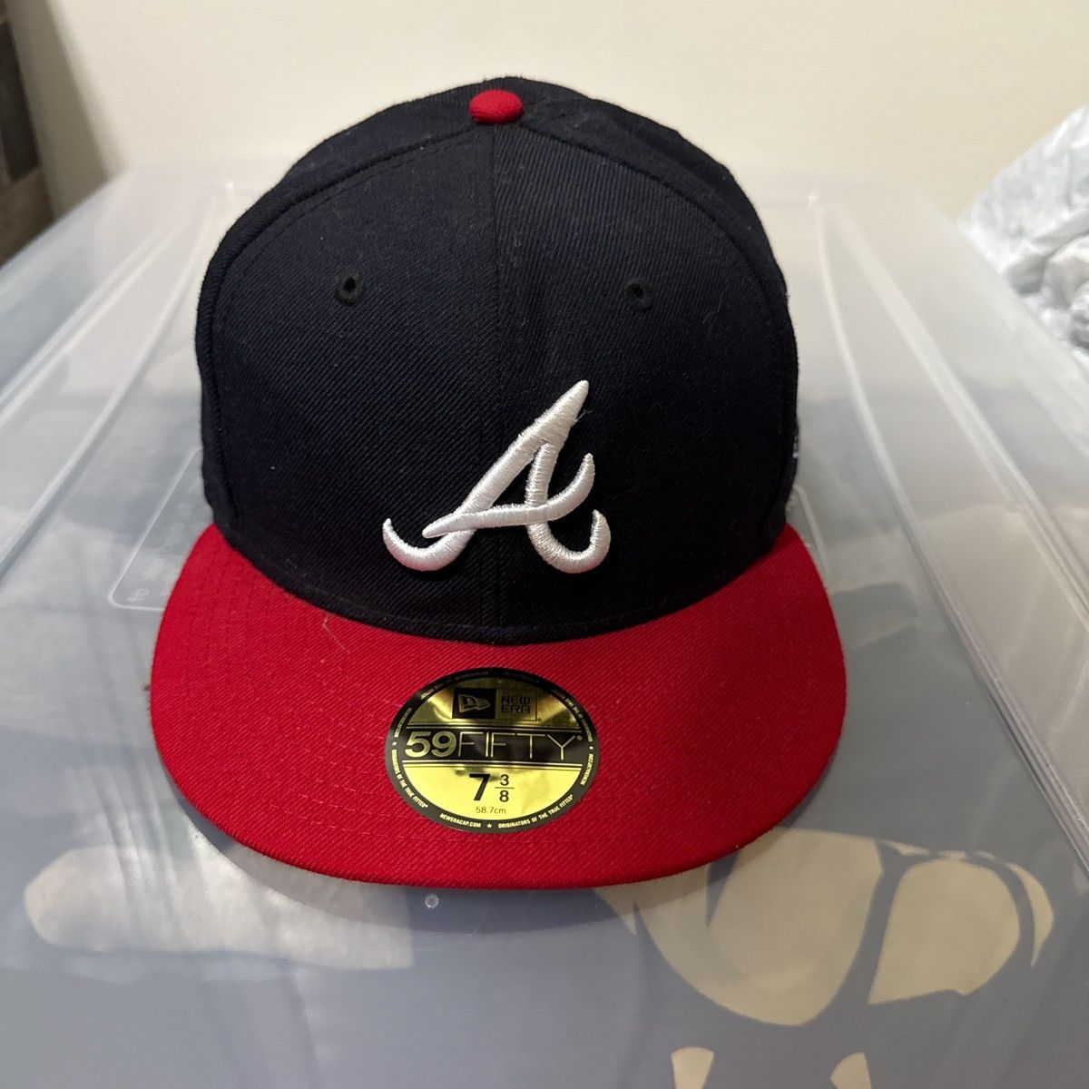 New Era Atlanta Braves ‘96 world series’ hat Size ONE SIZE - 1 Thumbnail