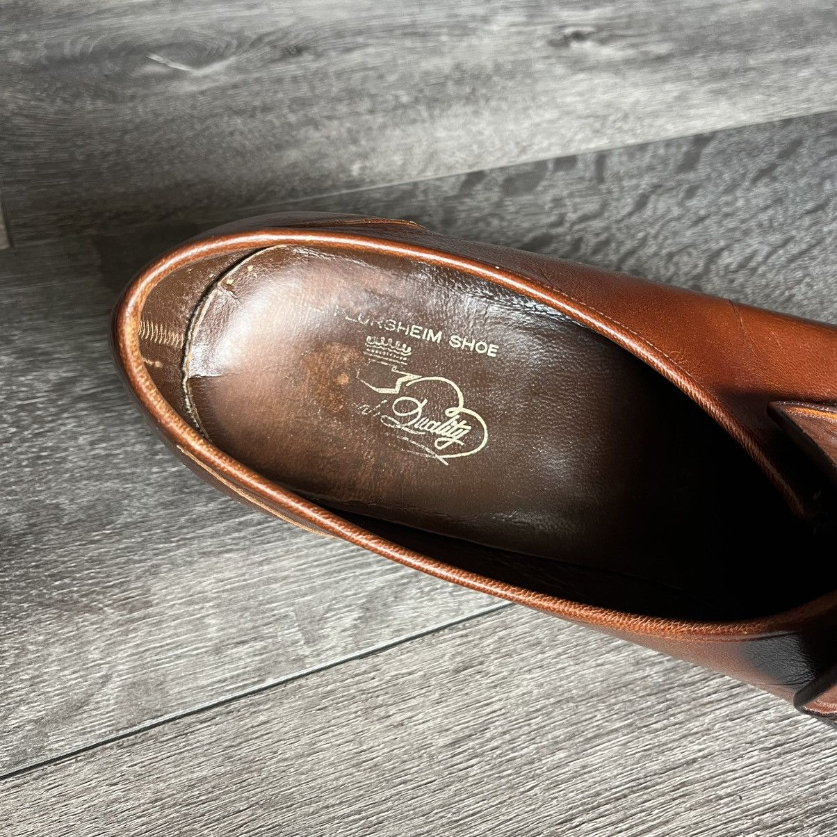 Florsheim Vintage 1990s Florsheim Imperial The Shoe Leather Loafers 12 Size US 12 / EU 45 - 8 Thumbnail