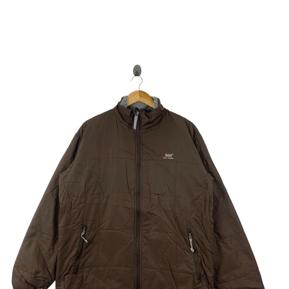 Helly Hansen Vintage HELLY HANSEN Light Puffer Outdoor Jacket Parka Zippe Size US L / EU 52-54 / 3 - 2 Thumbnail