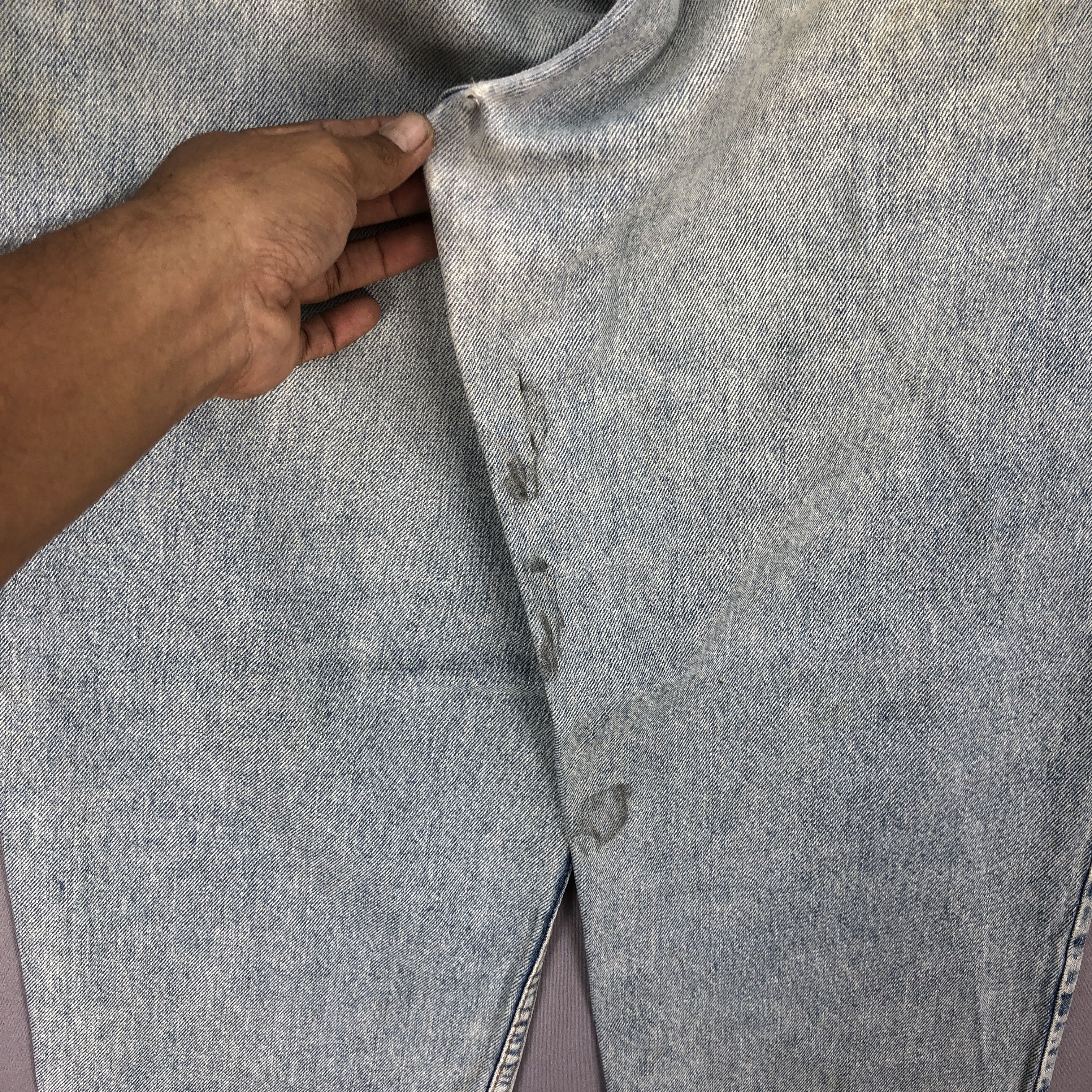 Levi's Vintage Levis Jeans Levi's 550 Sun Faded Distressed Denim Size US 34 / EU 50 - 5 Thumbnail