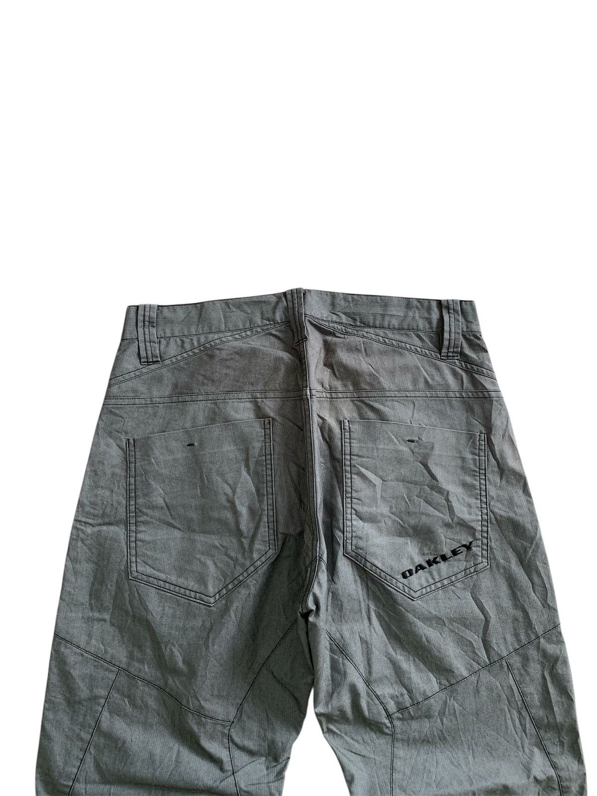 Oakley Vintage 00s Oakley Skull Faded Twisted Pants Size US 32 / EU 48 - 3 Thumbnail
