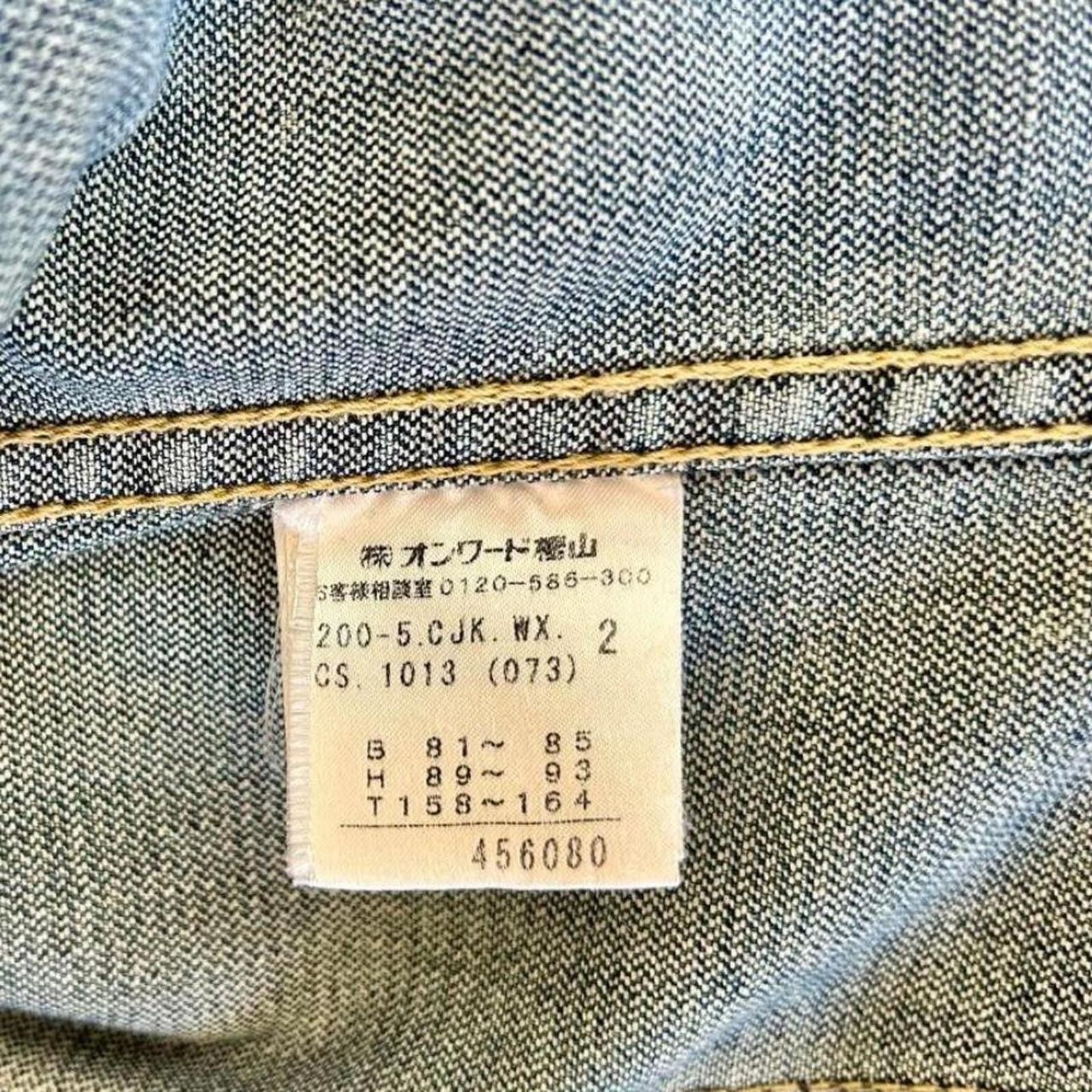 Other Vintage 2000s whimsy goth slim fit denim jacket with collar Size XS / US 0-2 / IT 36-38 - 6 Thumbnail