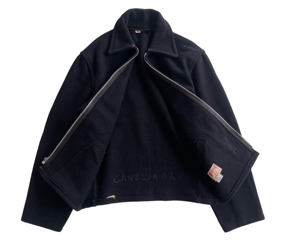Vintage True Vintage 50s King O Wear Blouson Jacket (size 36) Size US S / EU 44-46 / 1 - 4 Thumbnail