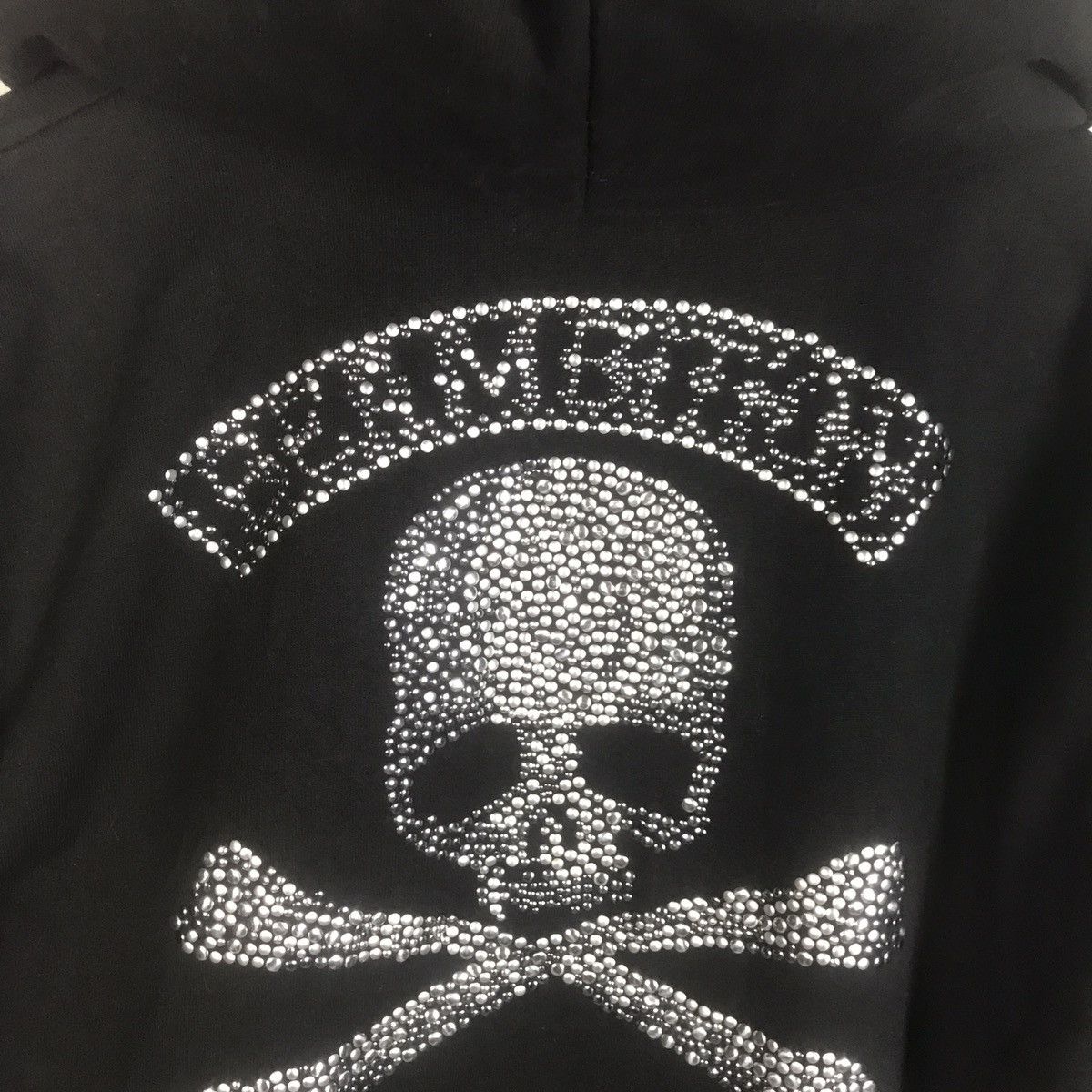 Rare🔥BE AMBITION ROCK & STREET SKULL HOODIE ISWN LGB STYLE