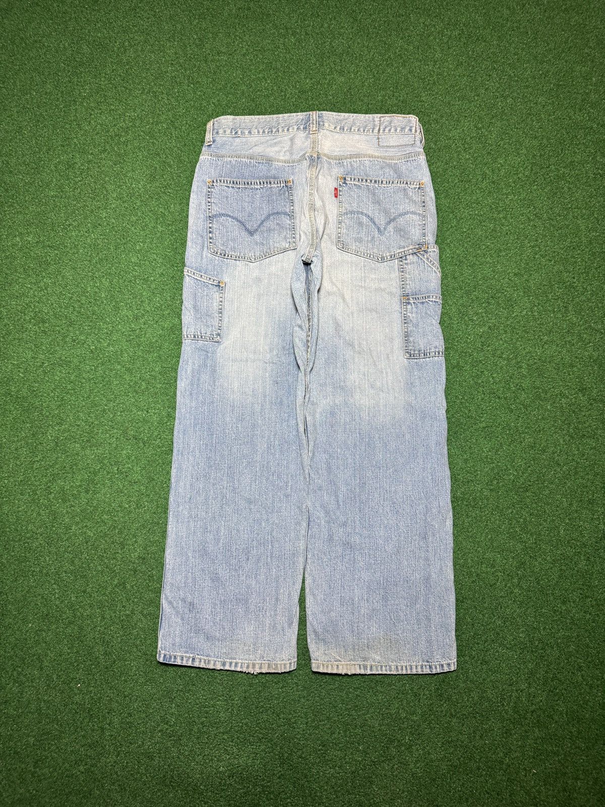 Levi's Vintage Clothing Vintage Levis Loose Straight Carpenter Baggy 36x30 Jeans Size US 36 / EU 52 - 1 Thumbnail
