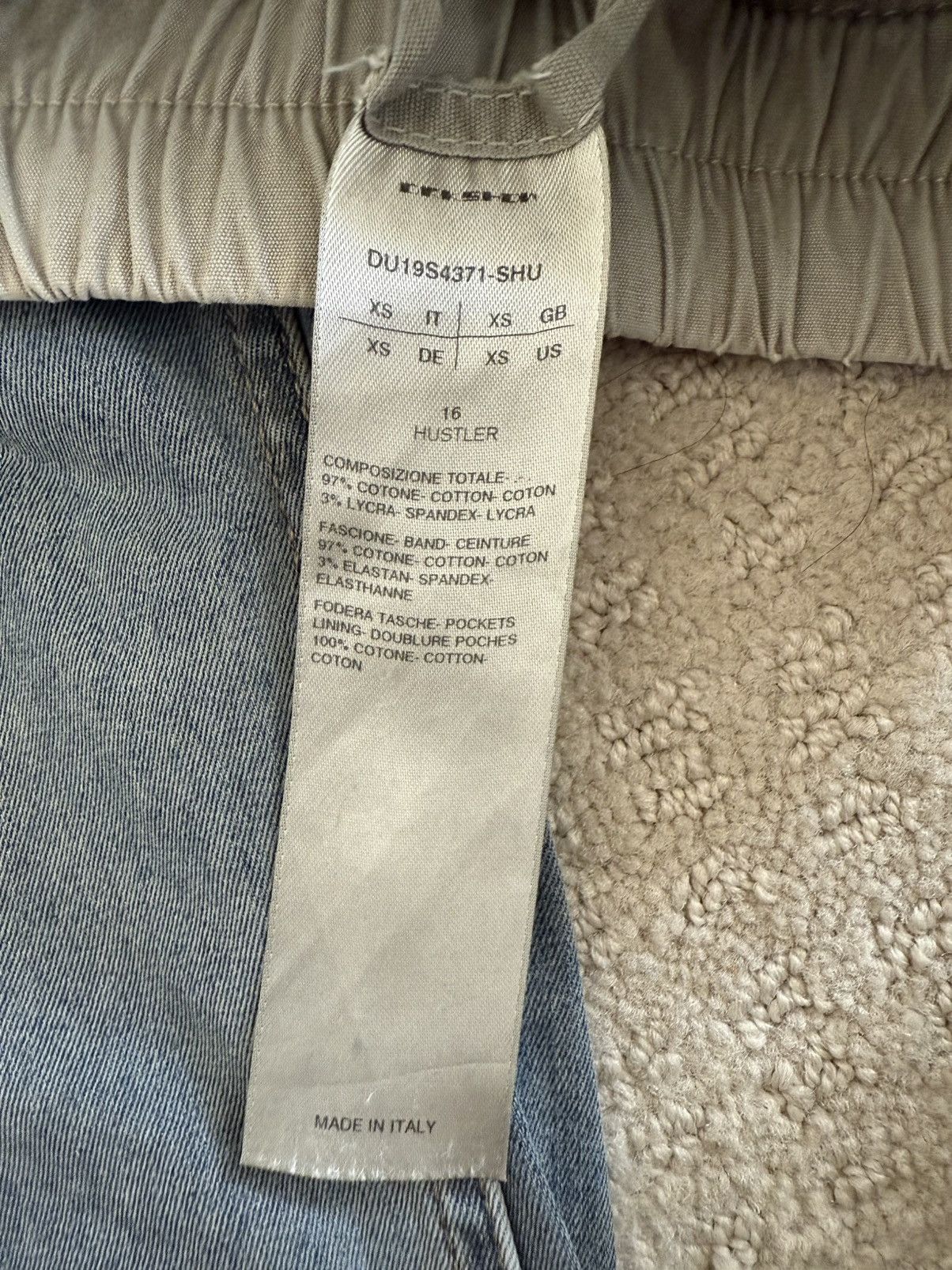 Rick Owens Rick Owen’s Pusher Hustler Denim Pants (Raw Cut Hem) Size US 30 / EU 46 - 8 Thumbnail