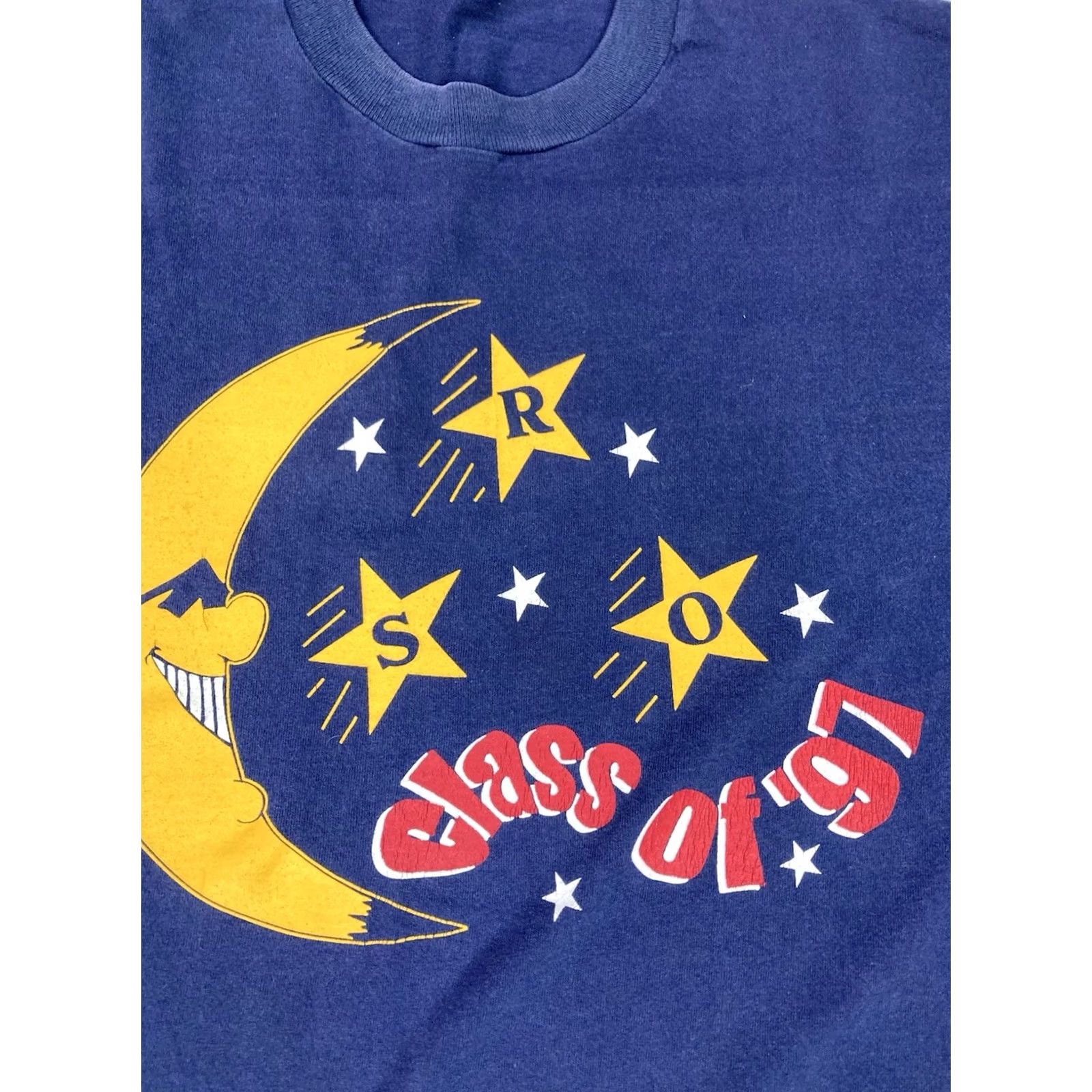 Fruit Of The Loom VINTAGE Fruit of the Loom CLASS OF 1997 Long Sleeve T-Shirt Men XL Blue 90s Graphic Print Crew Neck Size US XL / EU 56 / 4 - 2 Thumbnail