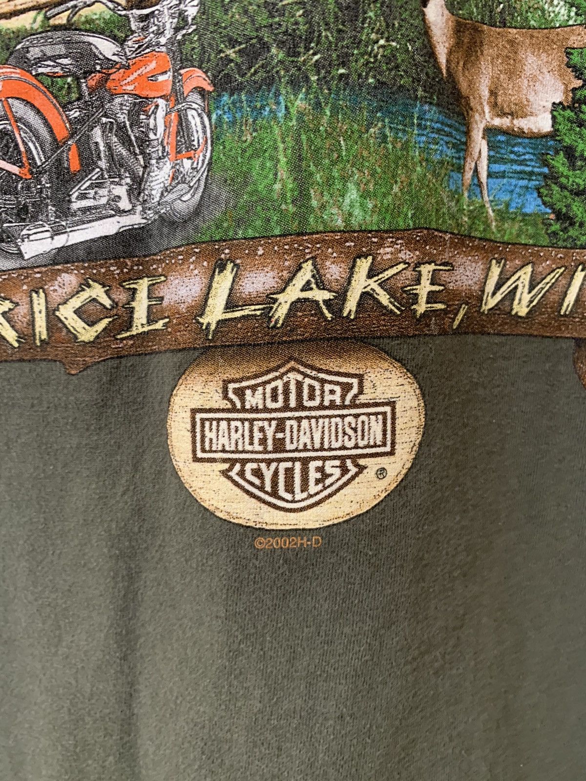 Harley Davidson × Vintage 2002 Harley Davison Wisconsin tee Size US M / EU 48-50 / 2 - 6 Thumbnail