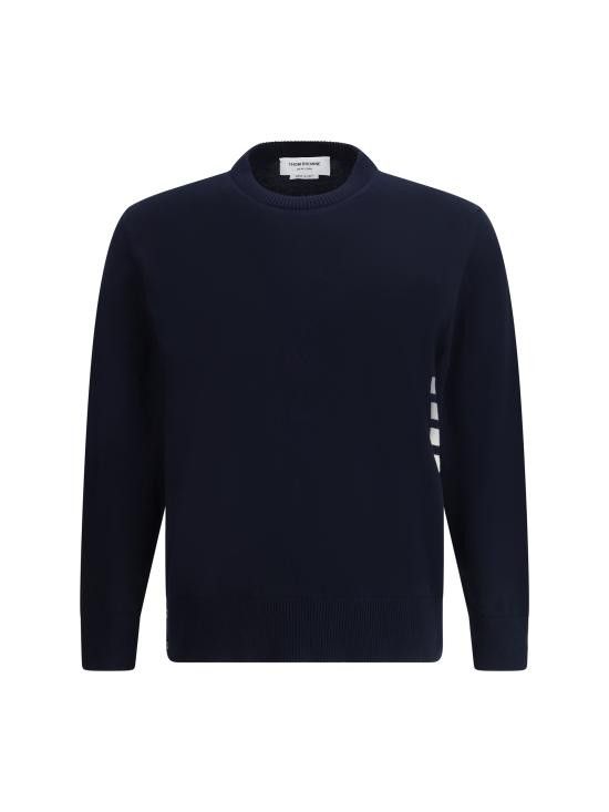 Thom Browne THOM BROWNE Men Sweater MKA543AY3043 415 BLUE Size US M / EU 48-50 / 2 - 1 Thumbnail