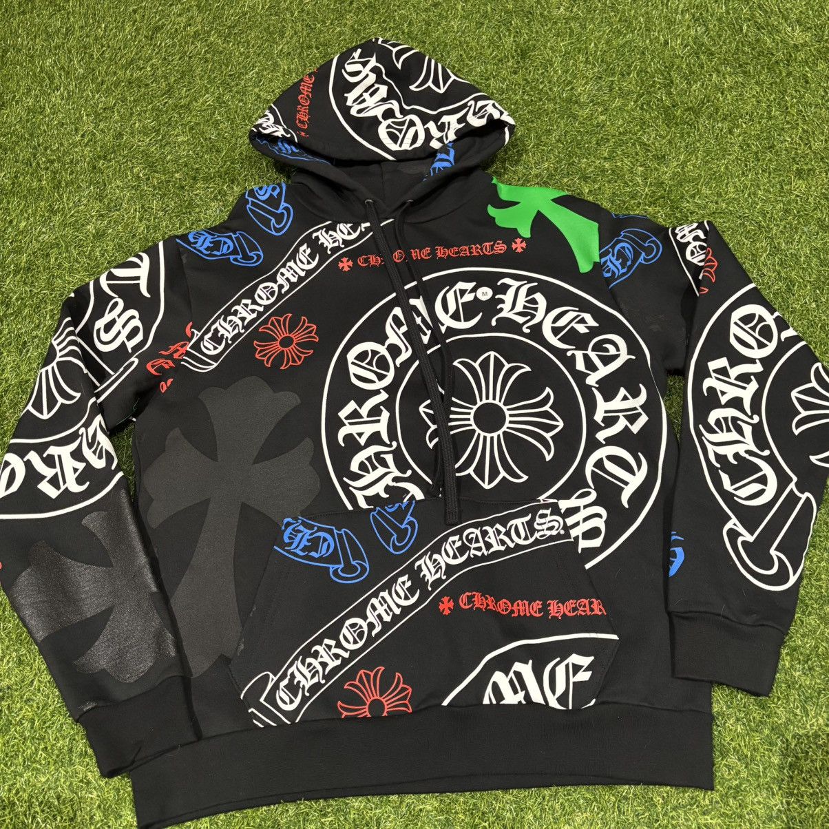 Chrome Hearts Chrome Hearts Stencil Hoodie Size US M / EU 48-50 / 2 - 2 Thumbnail