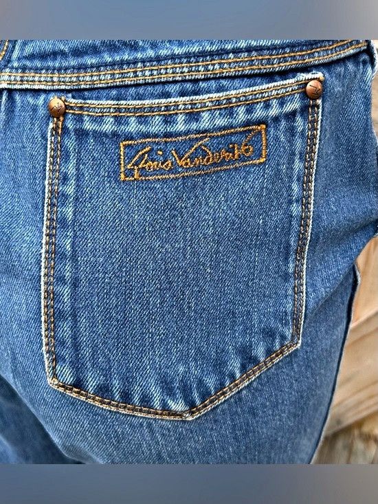 Gloria Vanderbilt Vintage Gloria Vanderbilt Murjani High Rise Boot Cut Jeans Size 29" - 4 Thumbnail