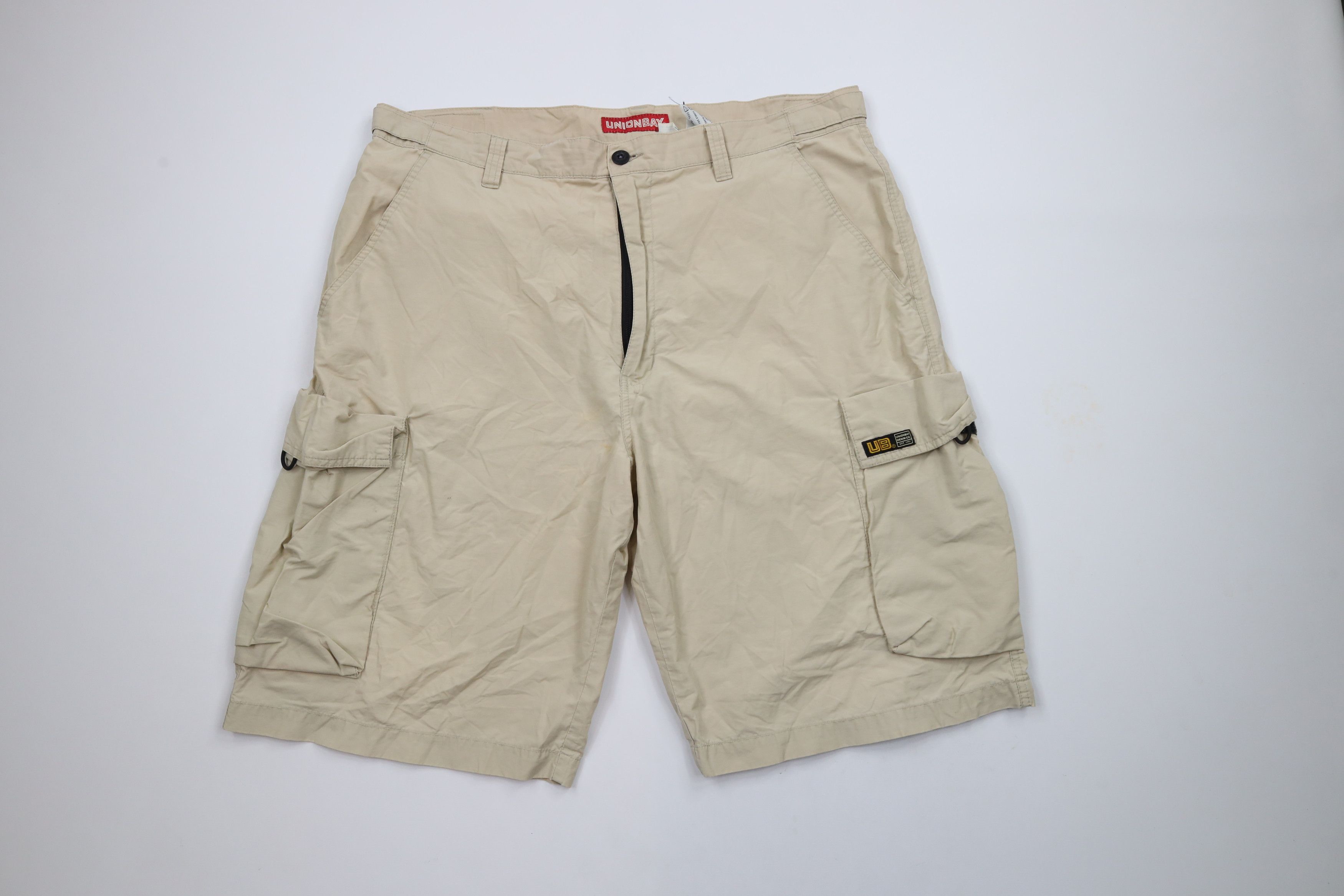 UNIONBAY × Vintage Vintage 90s Unionbay Military Surplus Baggy Cargo Shorts Size US 38 / EU 54 - 1 Thumbnail