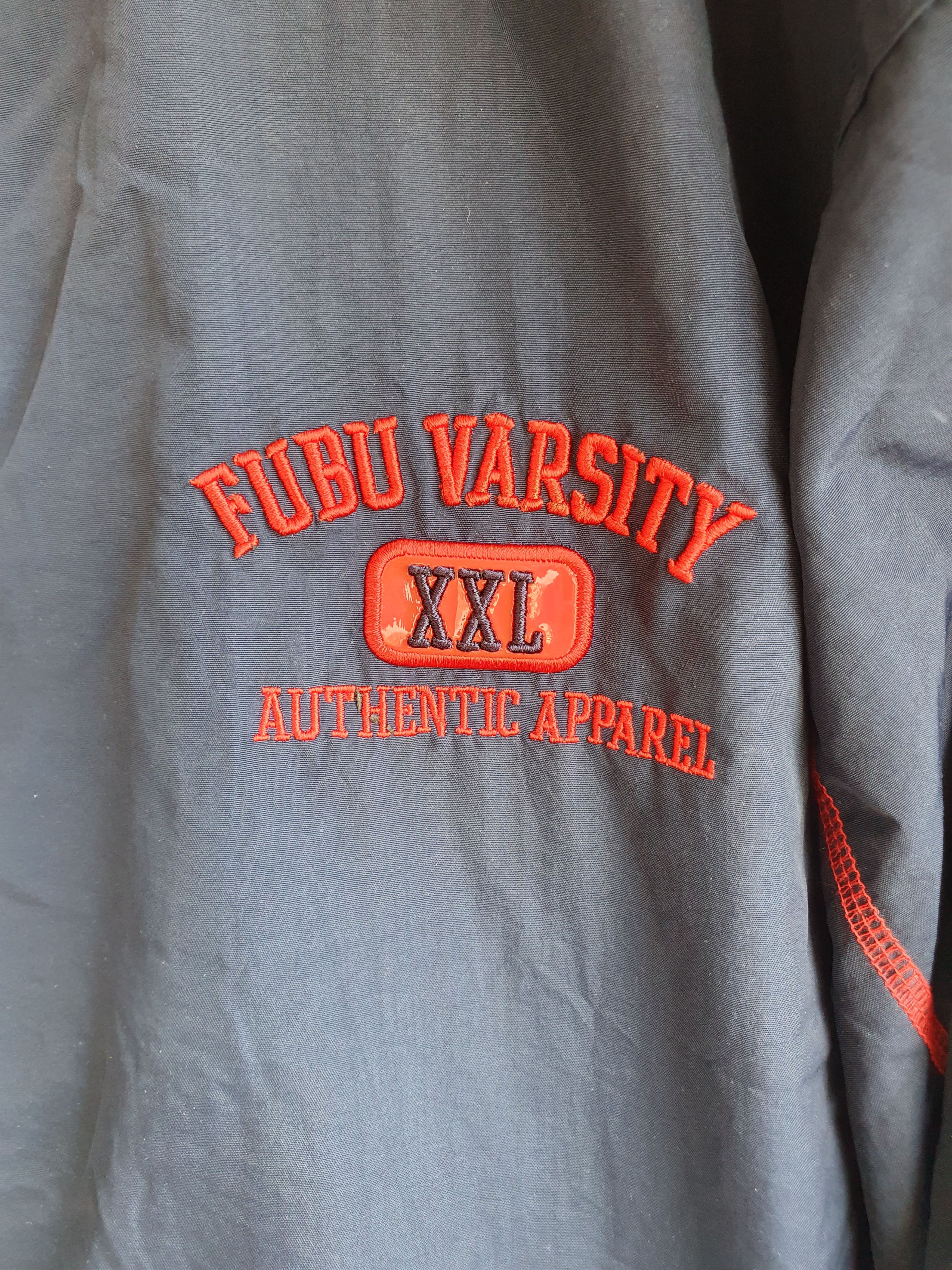 Fubu fubu the collection Varsity Vtg Jacket Windbreaker Size US XL / EU 56 / 4 - 2 Thumbnail