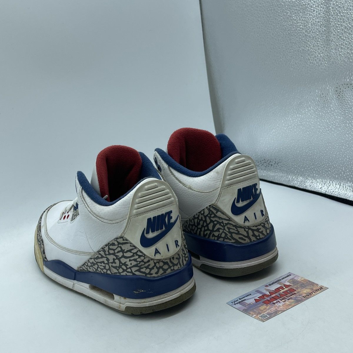 Jordan Brand Air Jordan 3 true blue Size US 8 / EU 41 - 4 Thumbnail