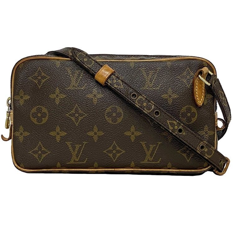 Louis Vuitton LOUIS VUITTON Shoulder Bag Brown Cotton Size ONE SIZE - 1 Thumbnail