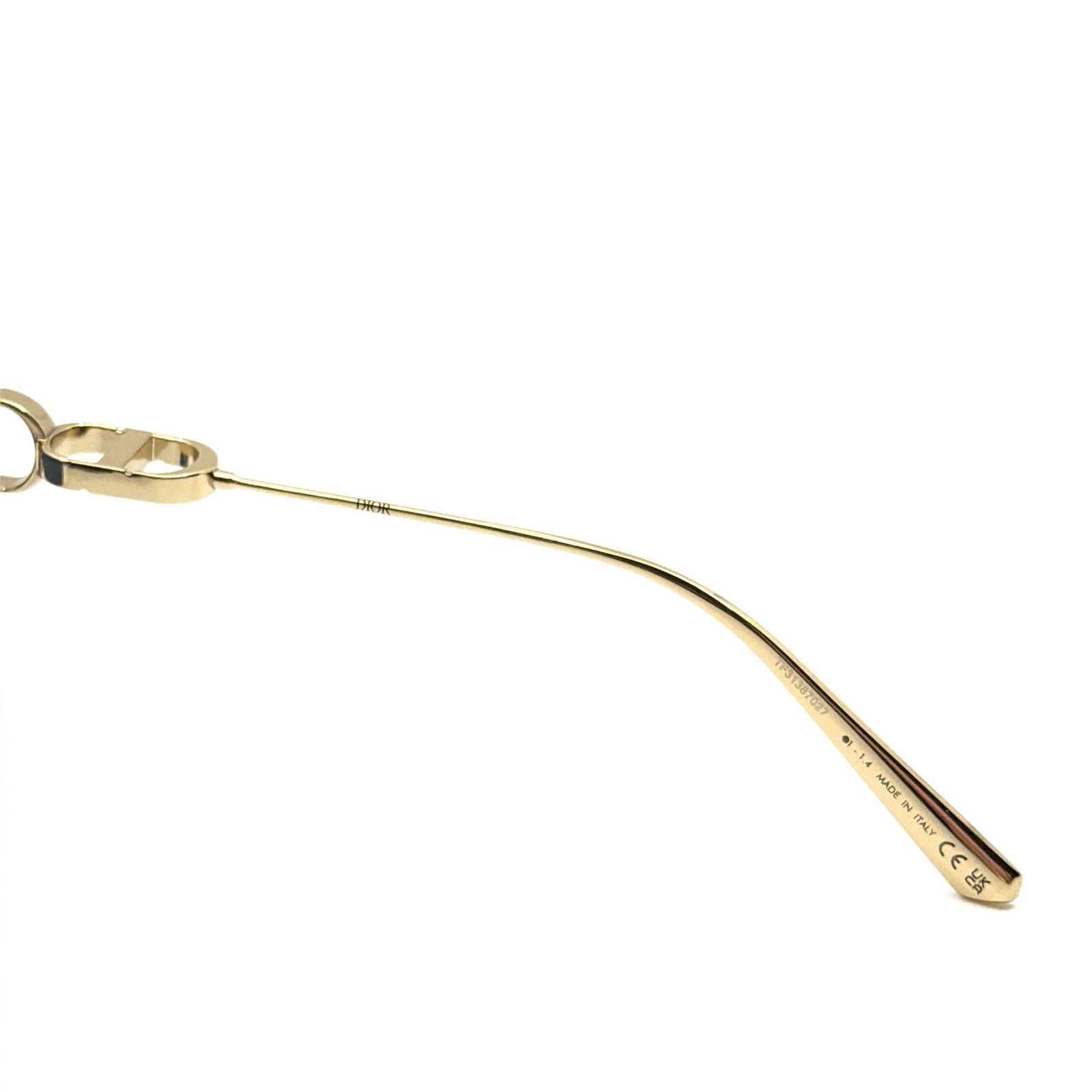 Dior New!! CHRISTIAN DIOR Sunglasses CD Chain M3U B0B0 Authentic Size ONE SIZE - 9 Thumbnail