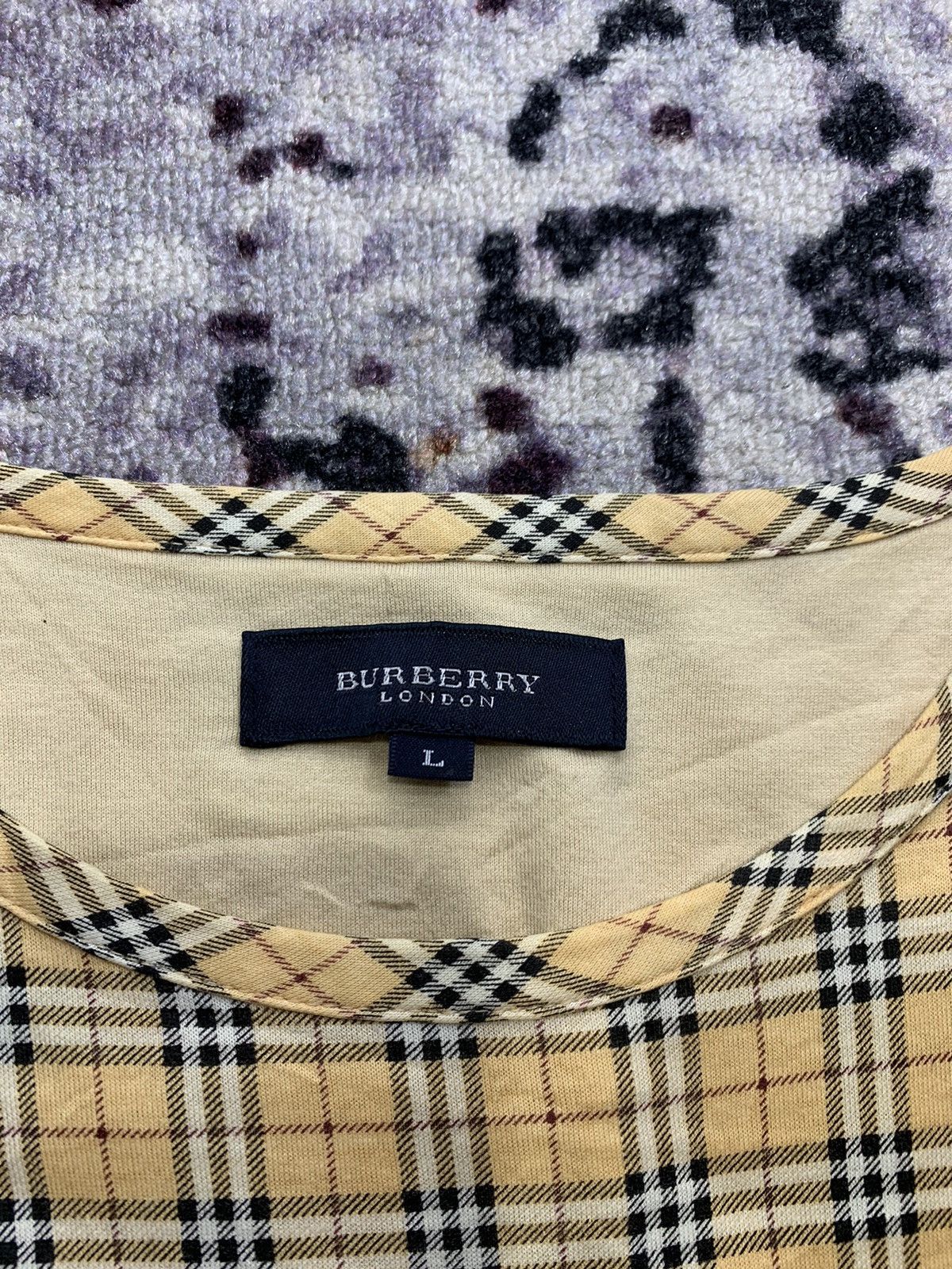Burberry BURBERRY NOVACHECK T-Shirt Size US L / EU 52-54 / 3 - 3 Thumbnail