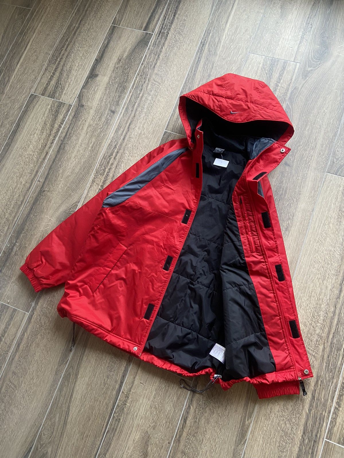 Nike × Nike ACG × Vintage Vintage Nike Double swoosh puffer jacket y2k Size US M / EU 48-50 / 2 - 2 Thumbnail