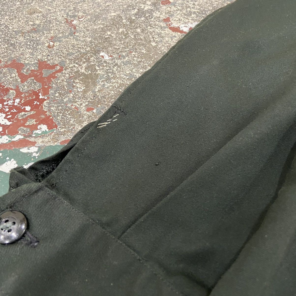 Vintage Vintage Forest Green Army Jacket Size US S / EU 44-46 / 1 - 2 Thumbnail