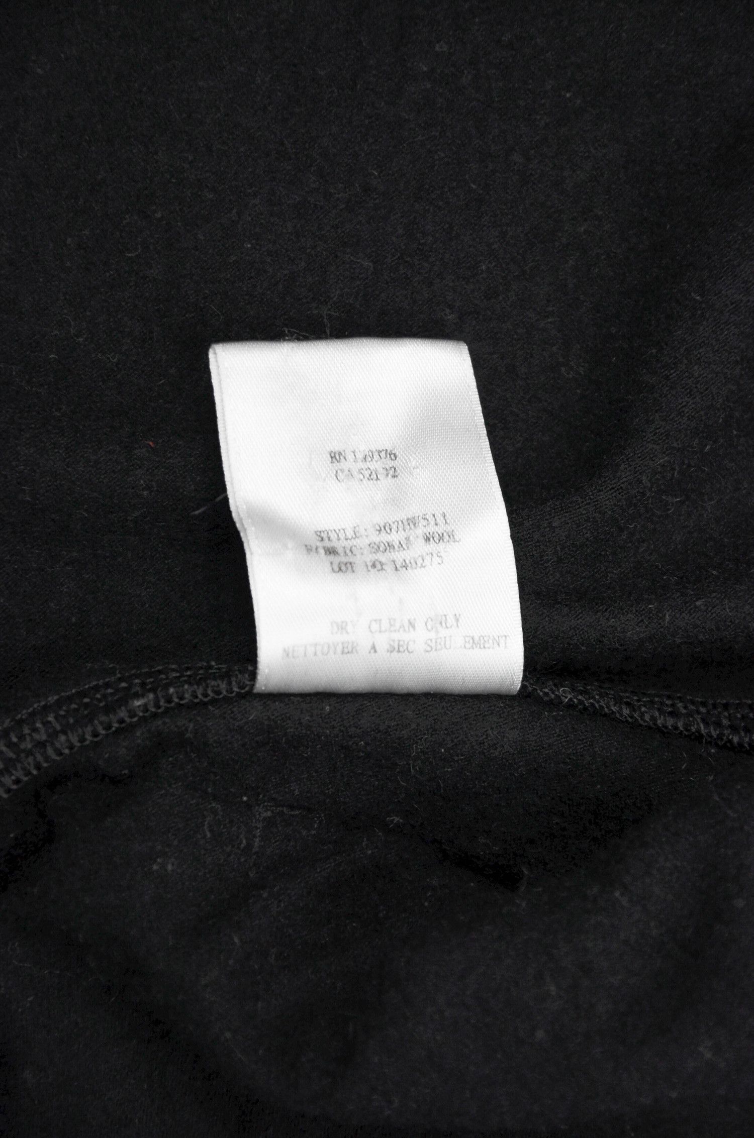 Helmut Lang Helmut Lang Draped Asymmetric Wool Cardigan - Size S Size US S / EU 44-46 / 1 - 11 Thumbnail