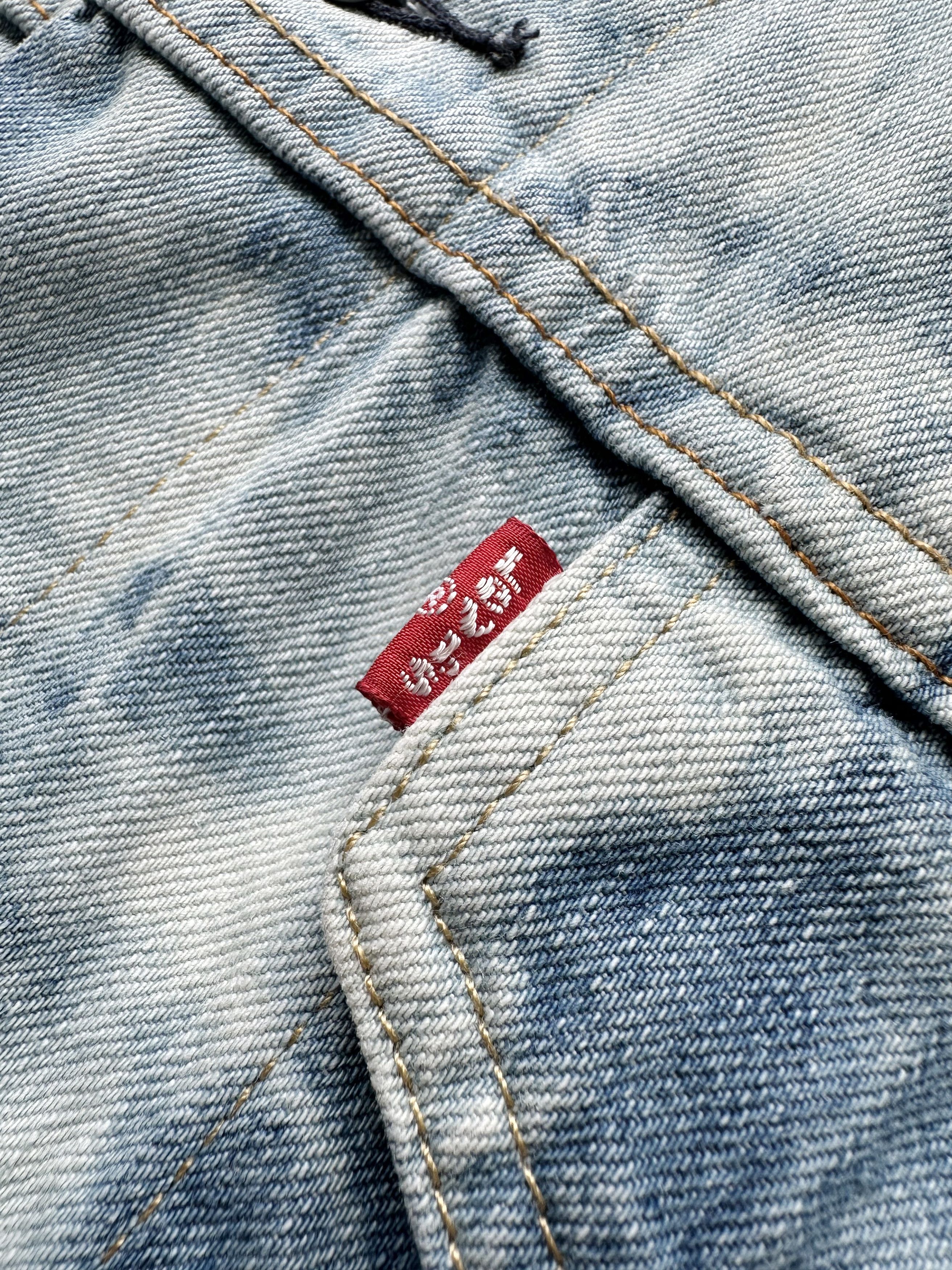 Levi's Levi's "Cock Sparrer" acid wash denim jacket Size US M / EU 48-50 / 2 - 6 Thumbnail
