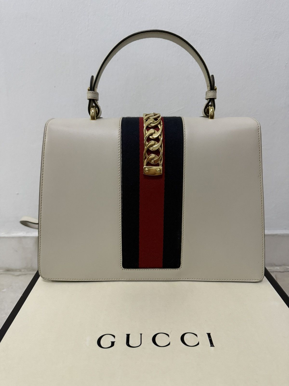 Gucci Gucci Medium Sylvie bag colorful floral embroidery Size ONE SIZE - 7 Thumbnail