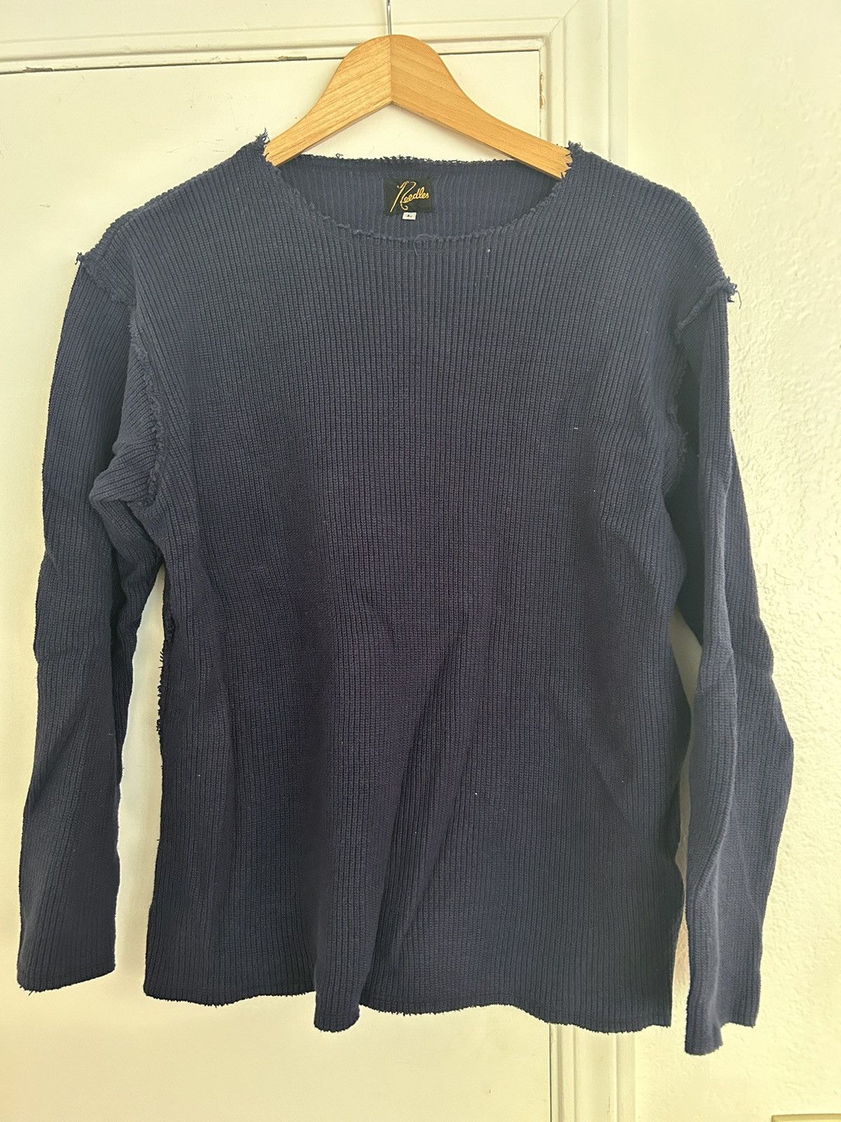 Needles Needles sweater navy Size US M / EU 48-50 / 2 - 1 Thumbnail