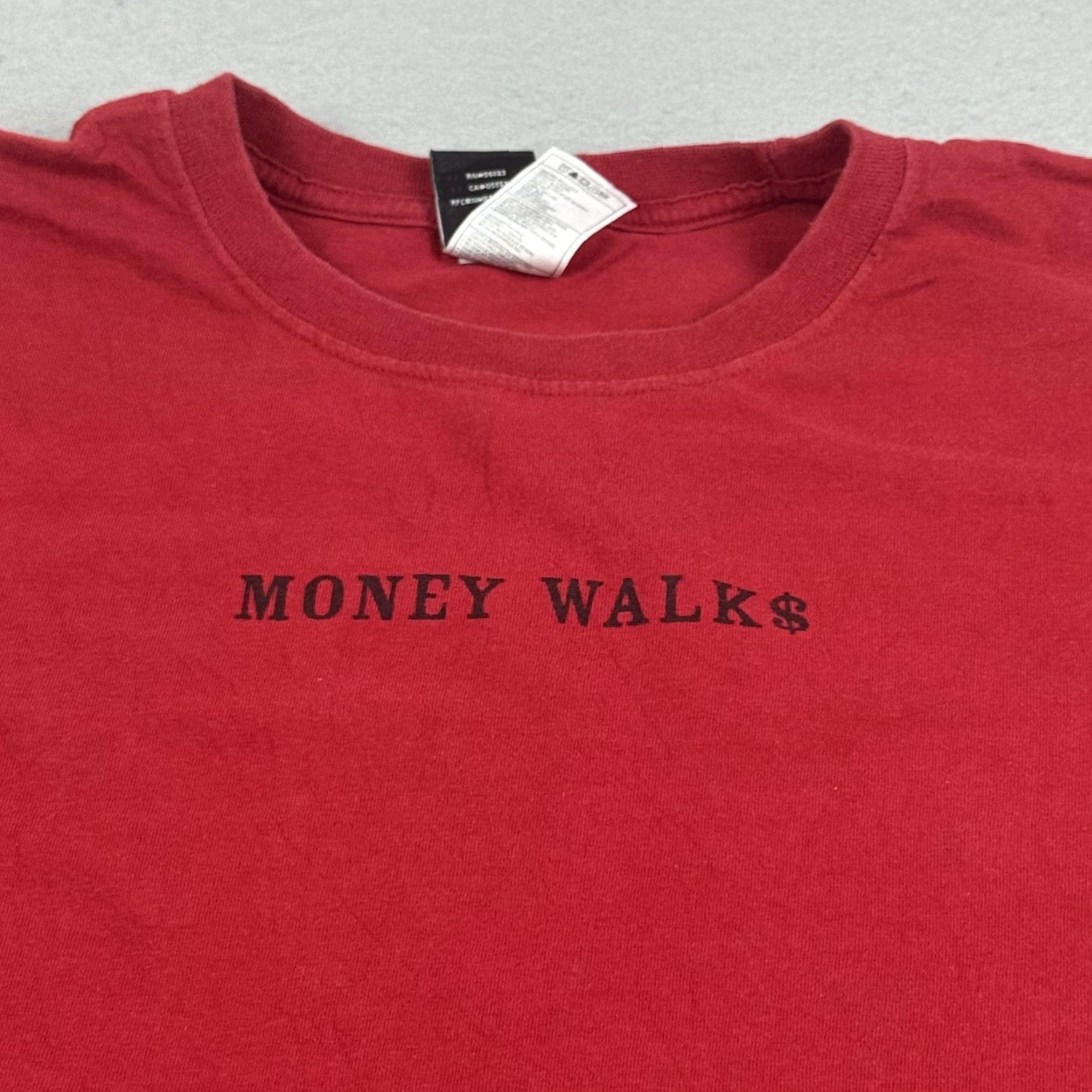 Jordan Brand Jordan Shirt Mens 3XL Red Money Walk$ Graphic Michael Jordan 23 Jumpman Tee Size US XXL / EU 58 / 5 - 2 Thumbnail
